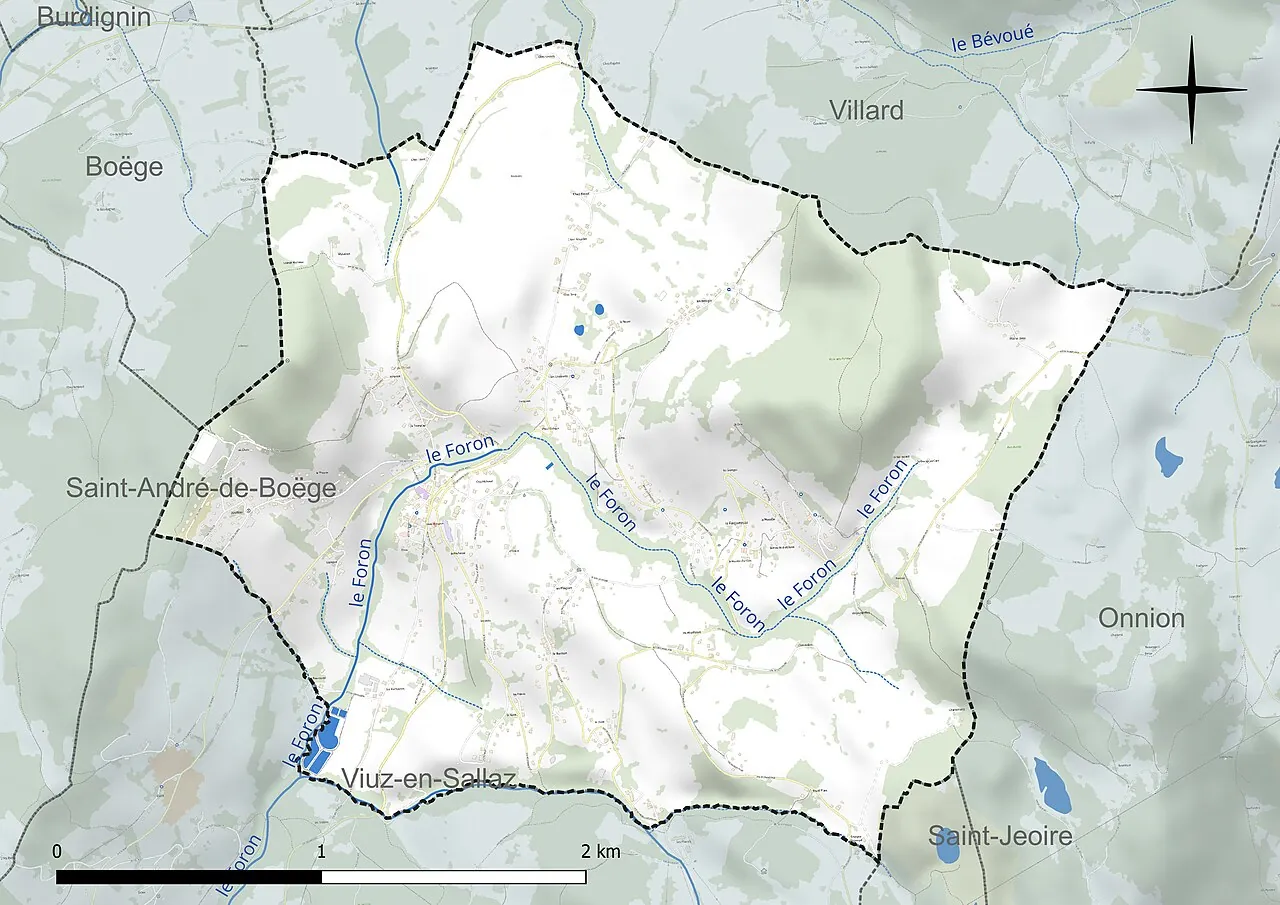 Vue de Bogève