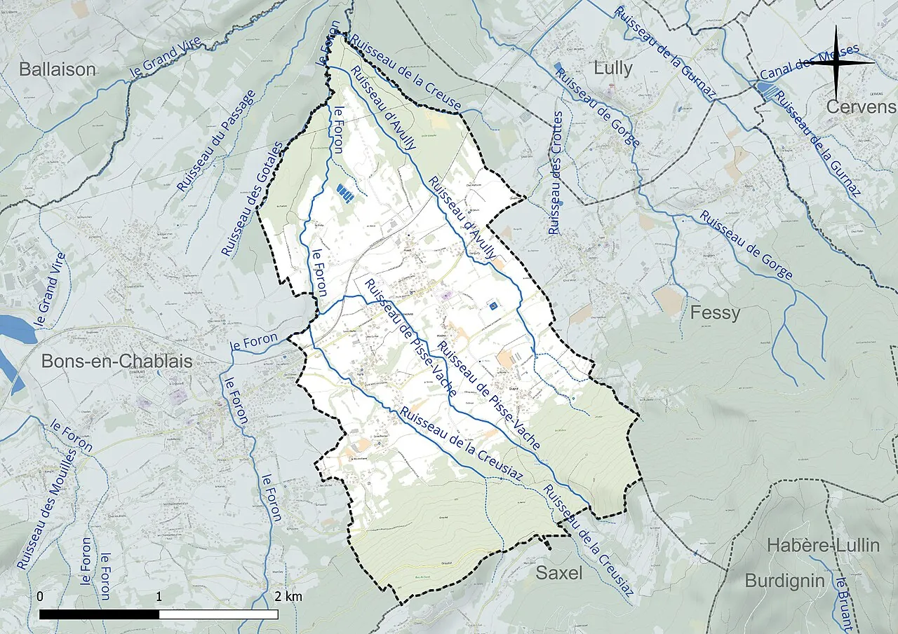 Vue de Brenthonne