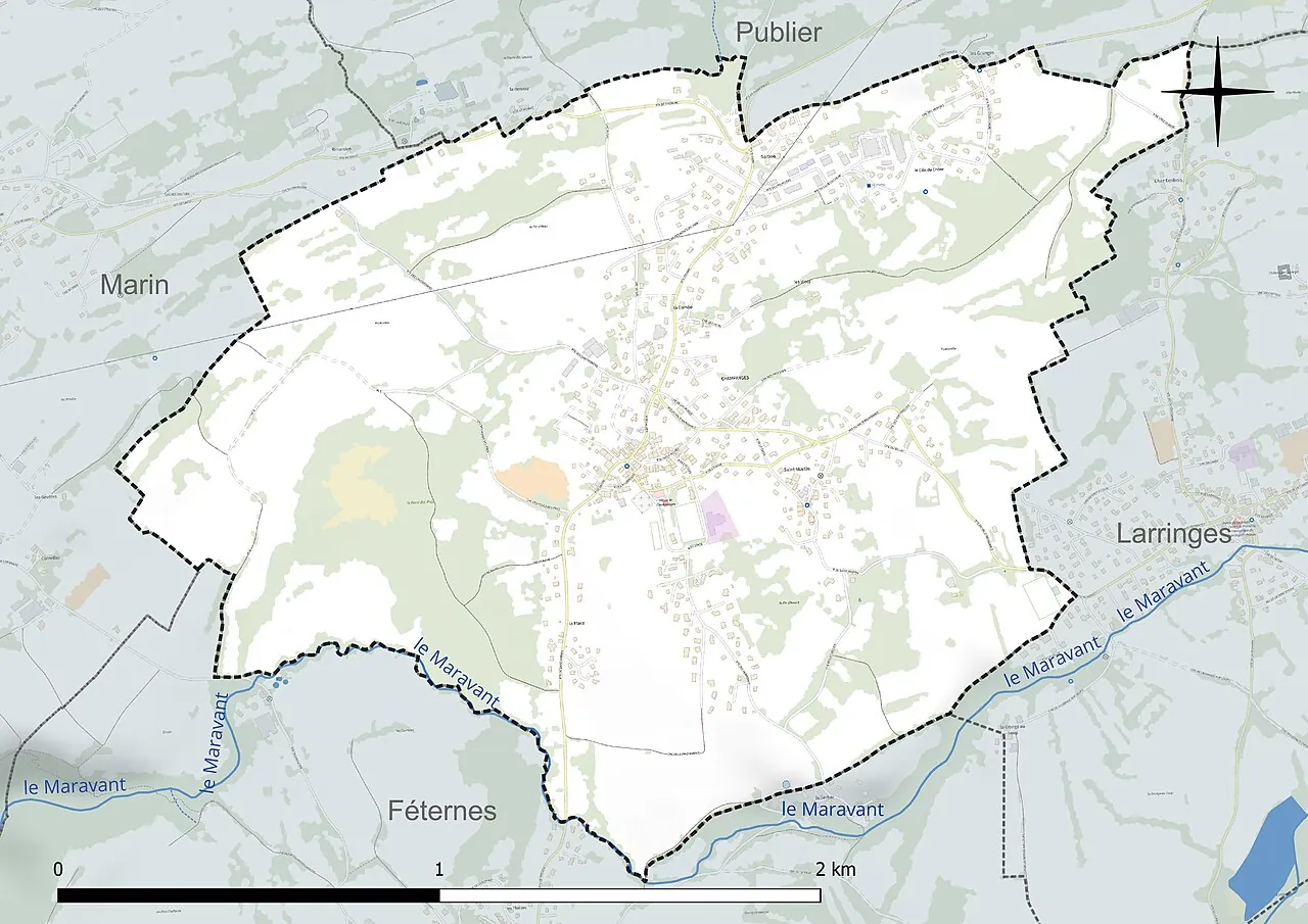 Vue de Champanges