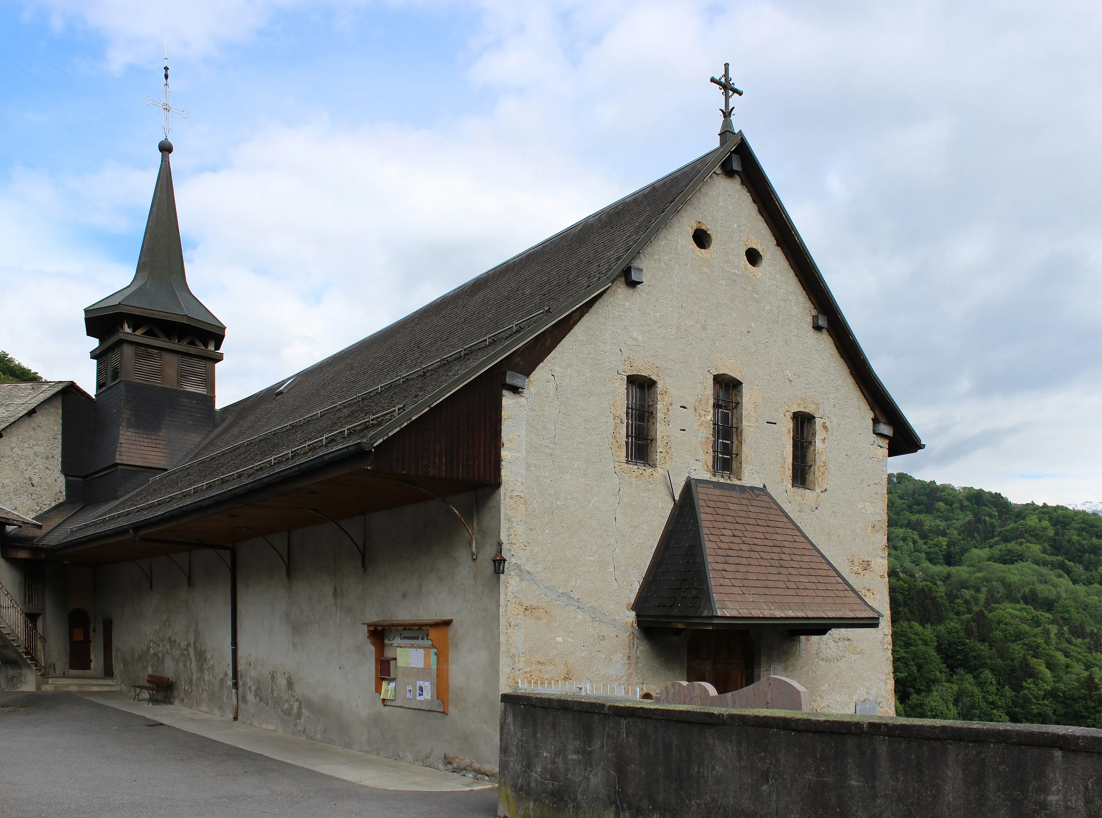 Vue de Châtillon-sur-Cluses