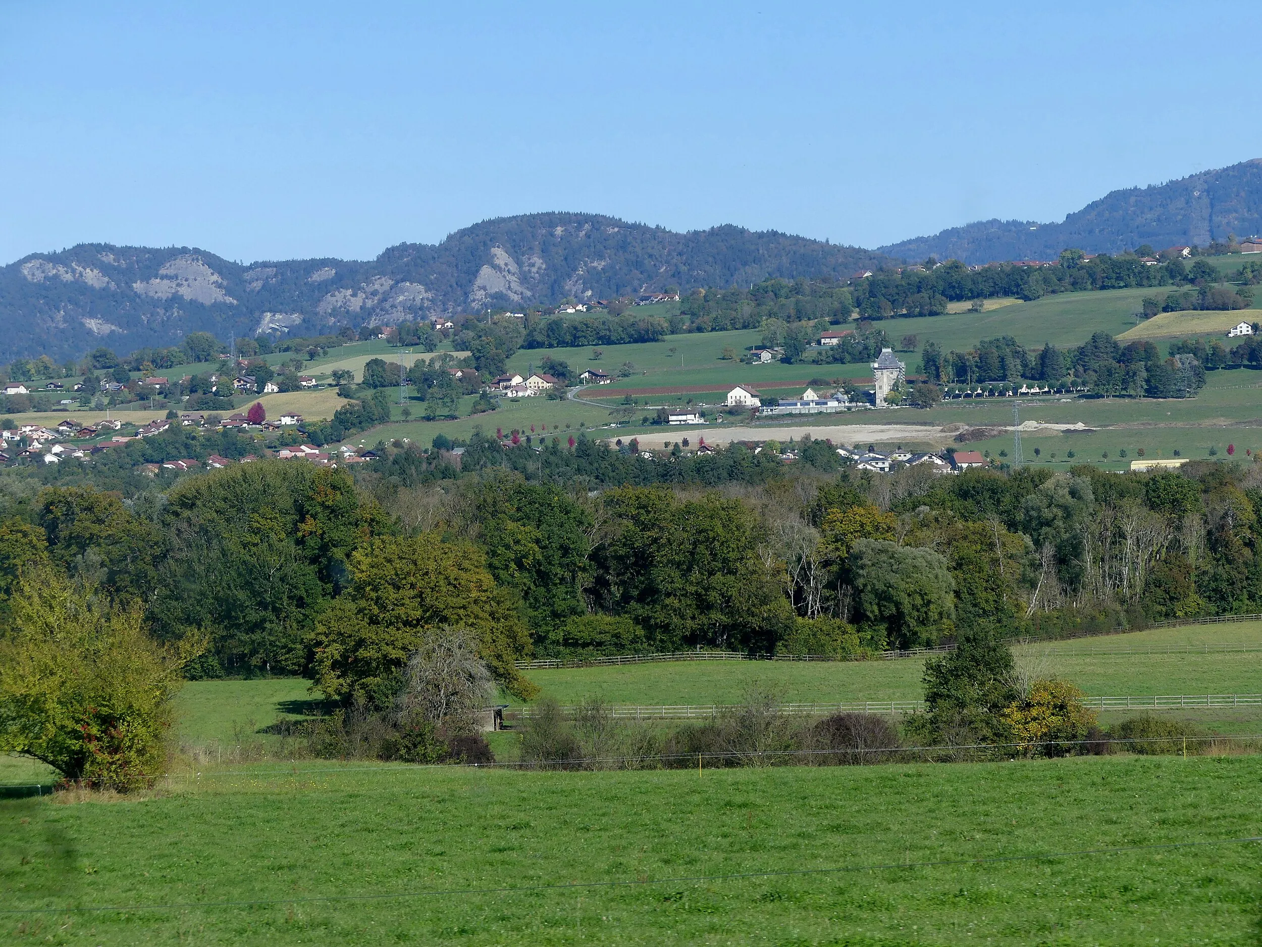 Vue de Contamine-sur-Arve