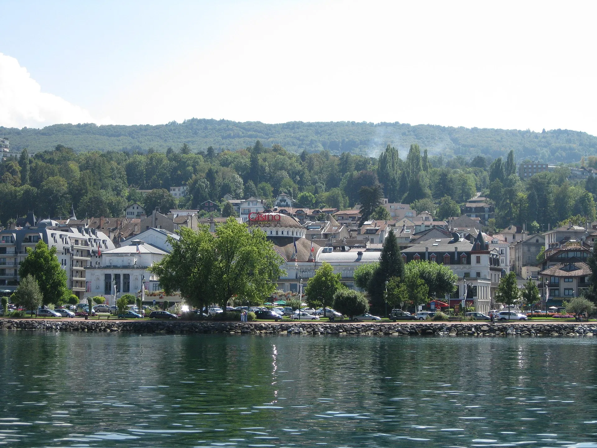 Vue de Évian-les-Bains