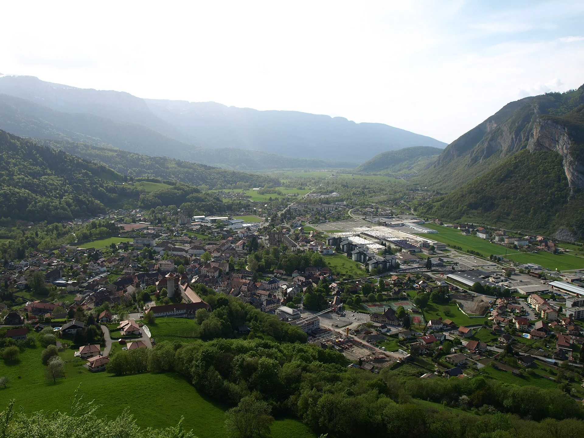 Vue de Faverges-Seythenex
