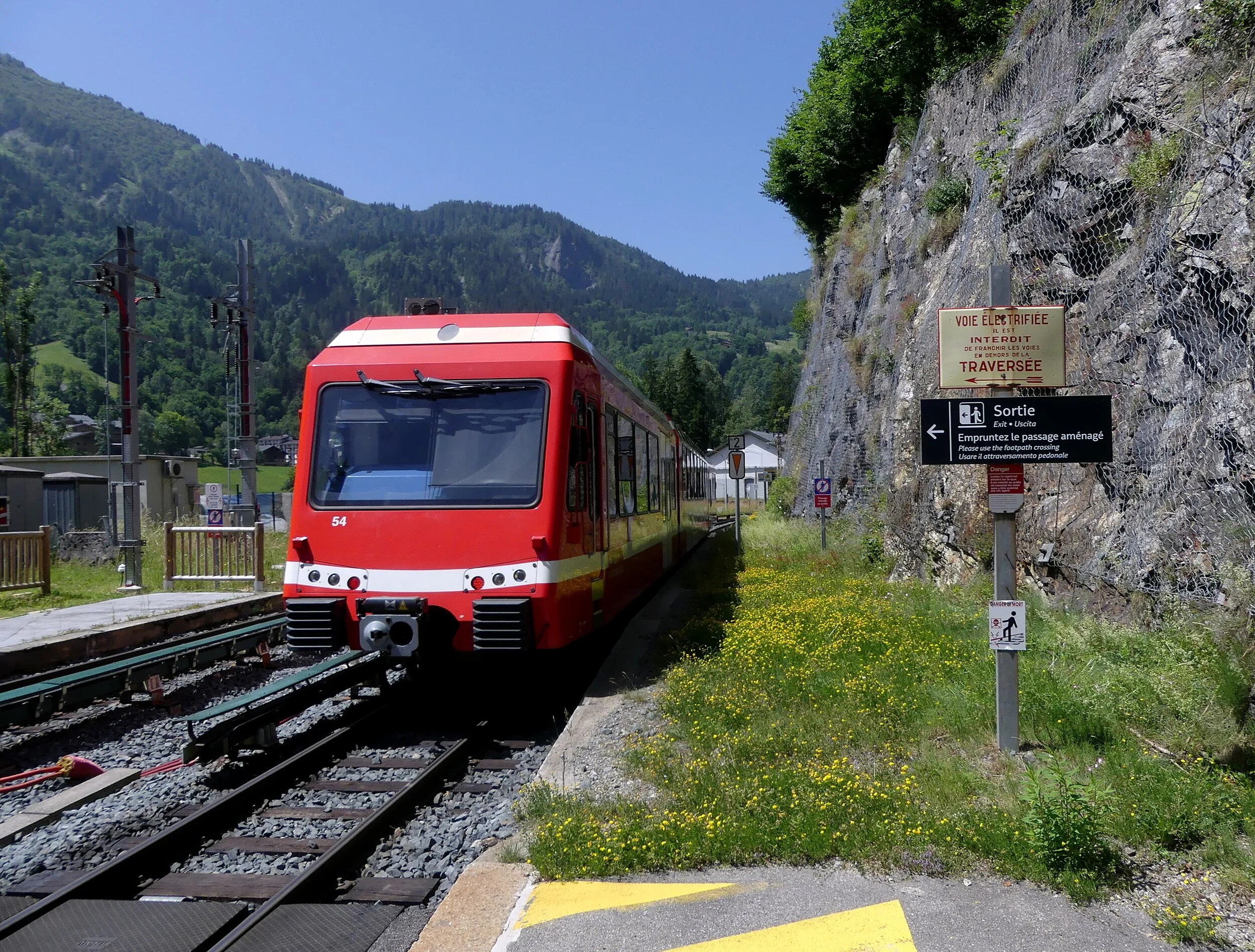 Vue de Les Houches