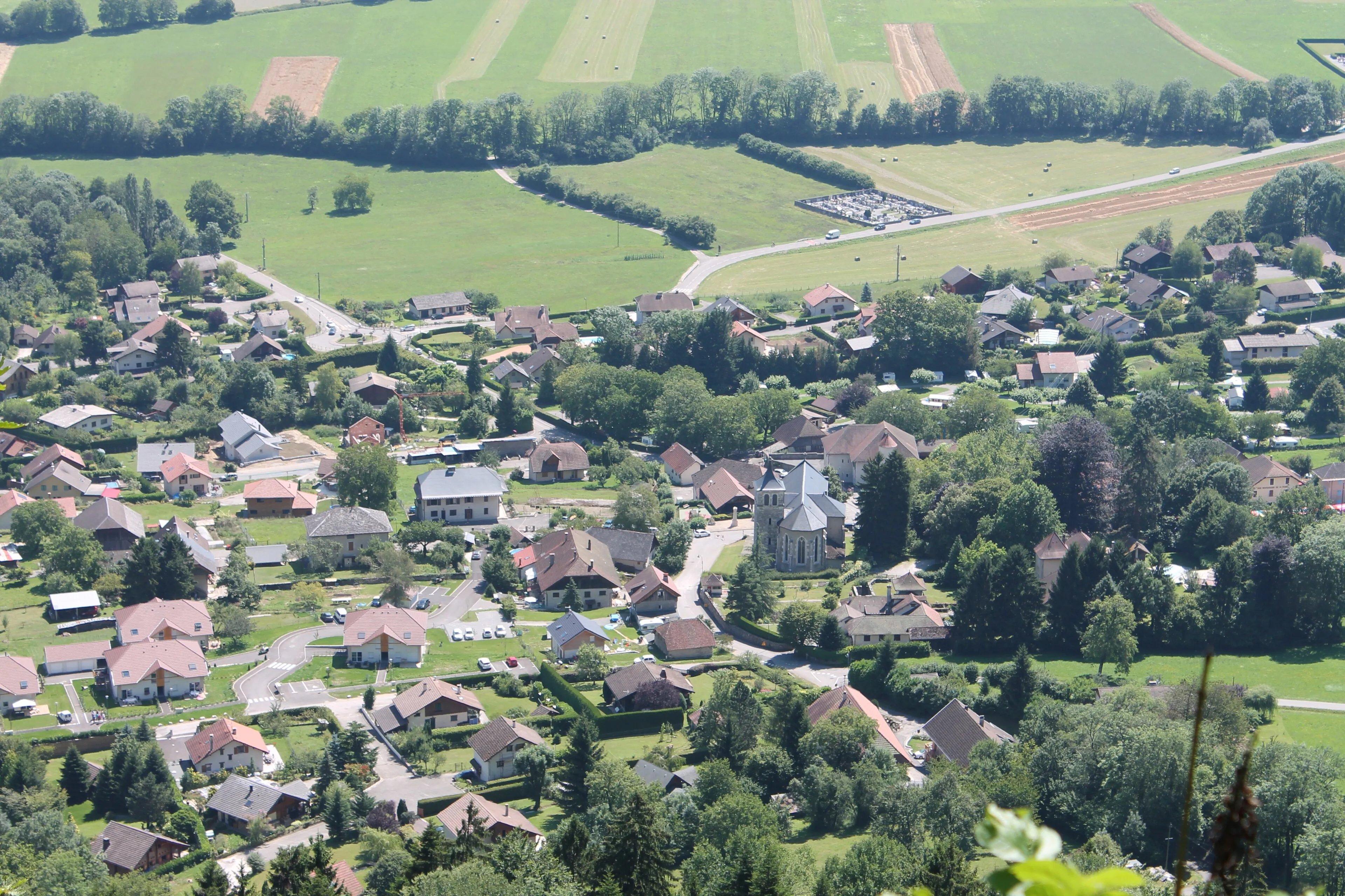 Vue de Lathuile
