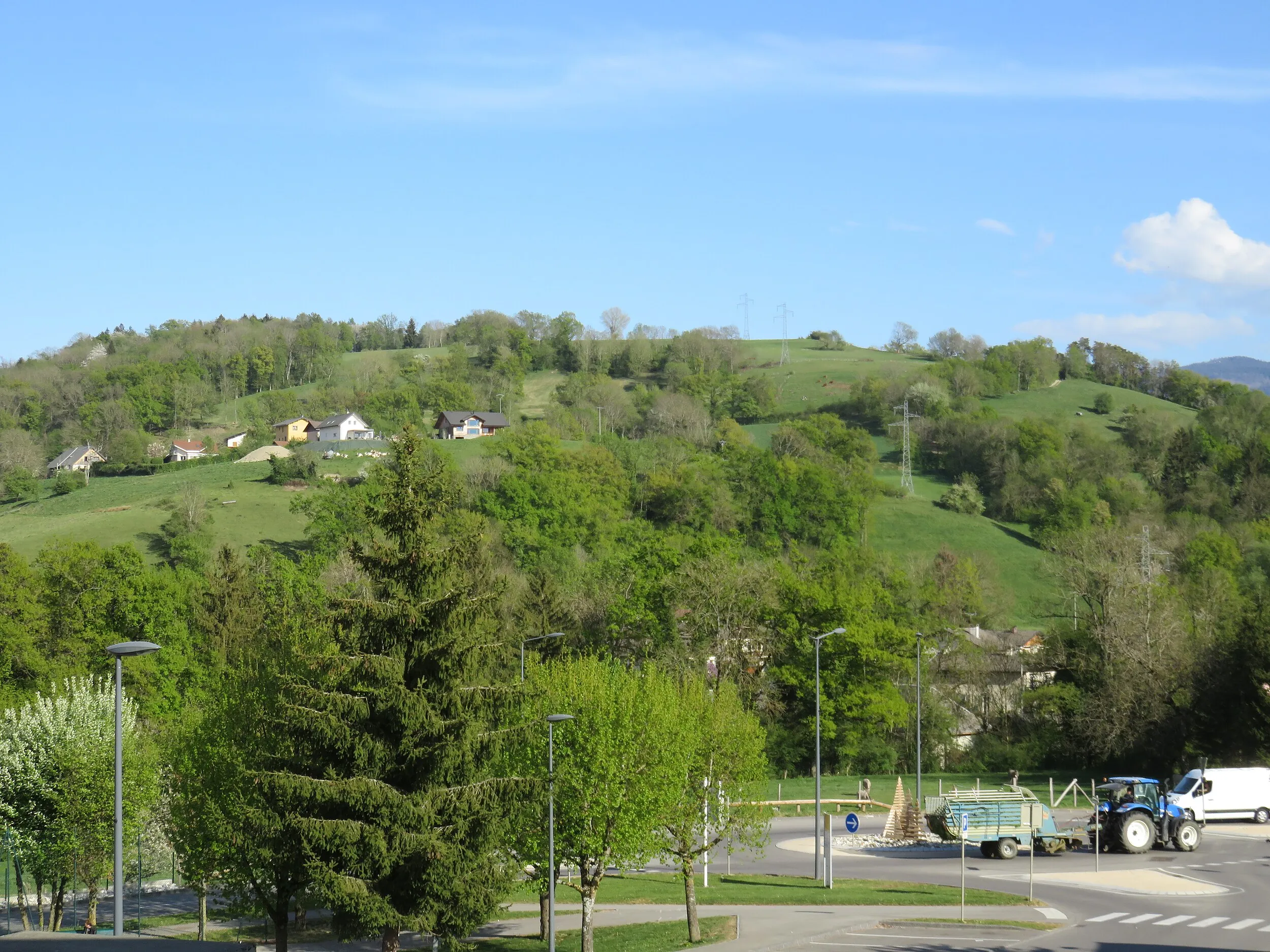 Vue de Marcellaz-Albanais