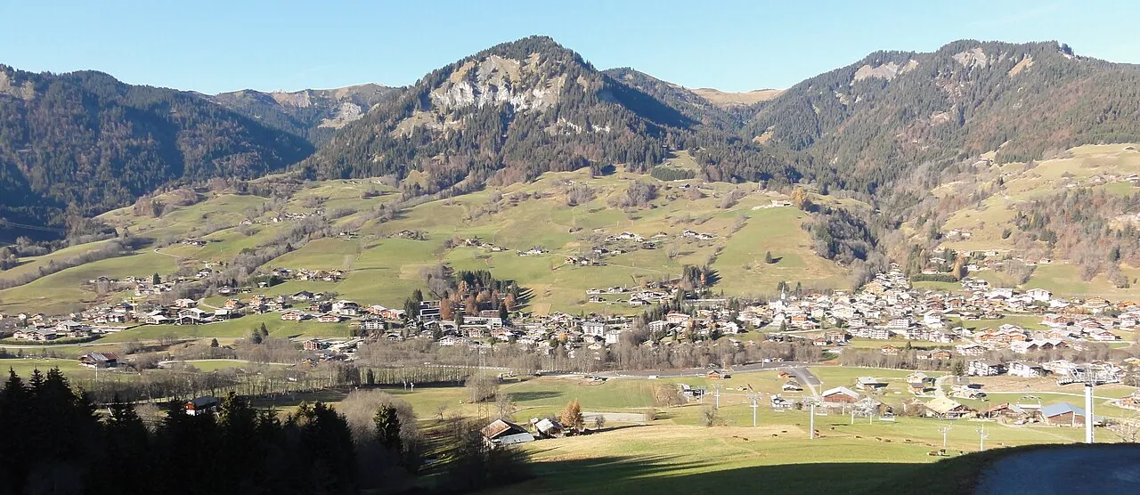 Vue de Praz-sur-Arly