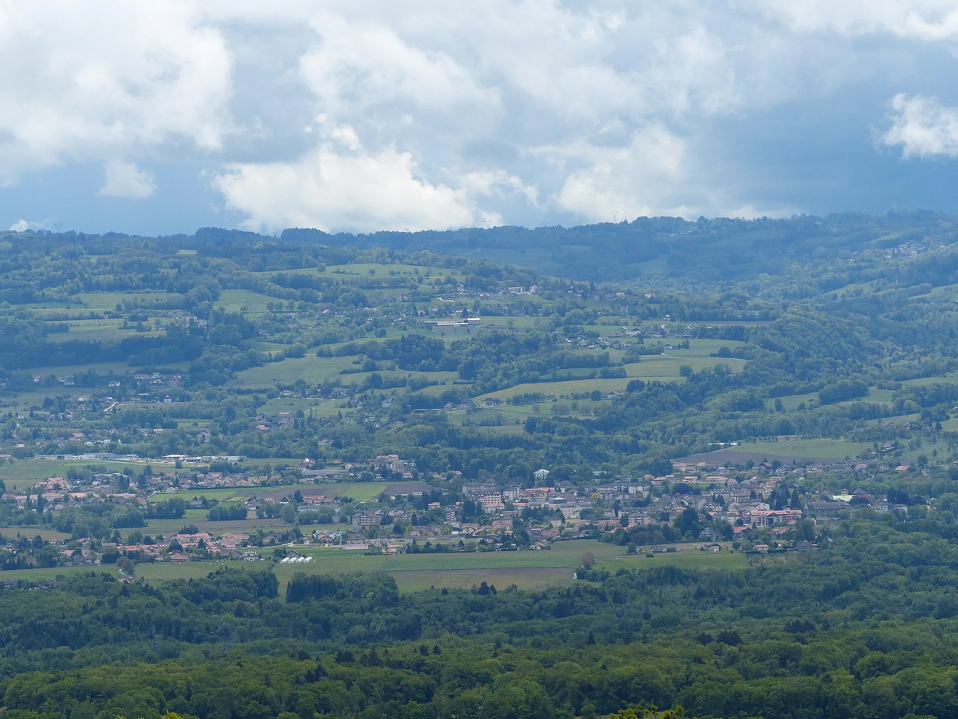 Vue de Reignier-Ésery