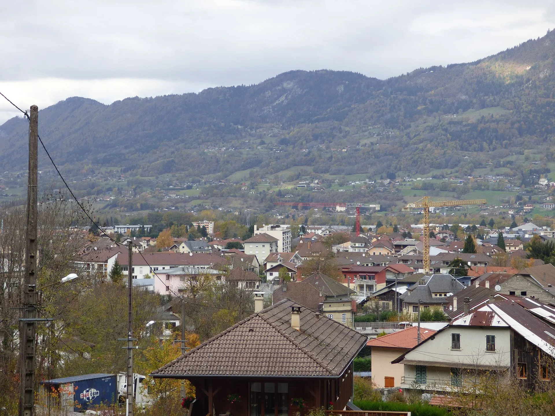 Vue de Scionzier