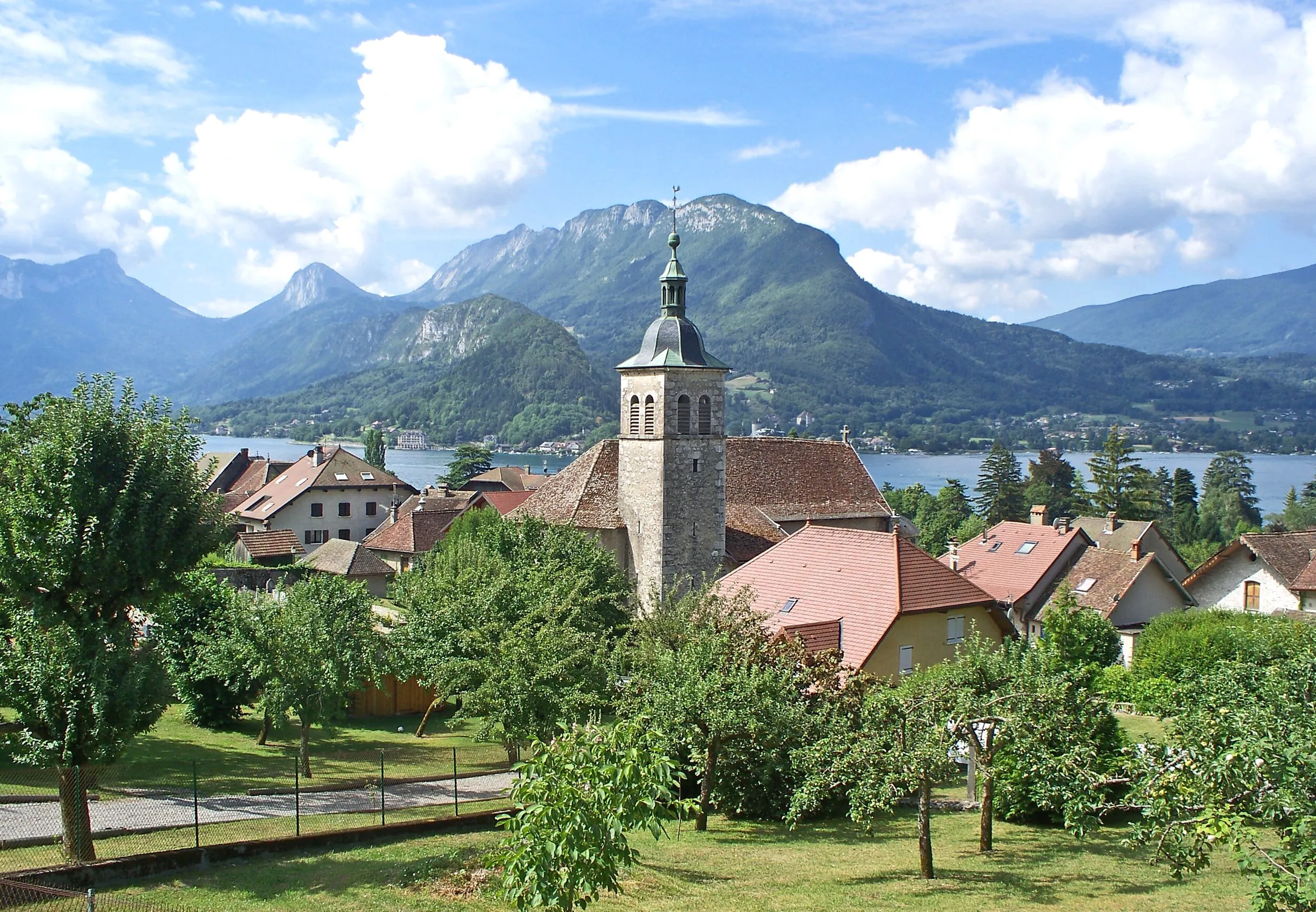Vue de Talloires-Montmin