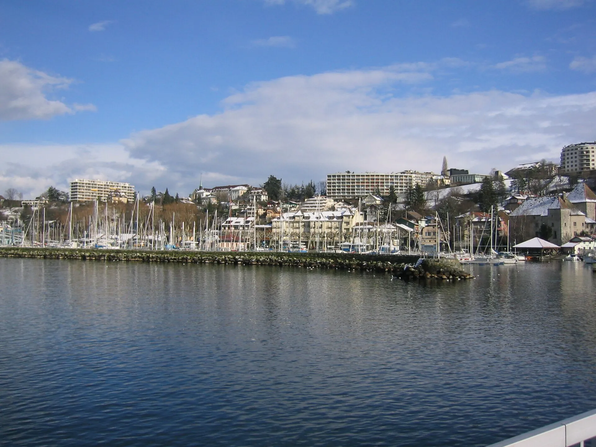 Vue de Thonon-les-Bains