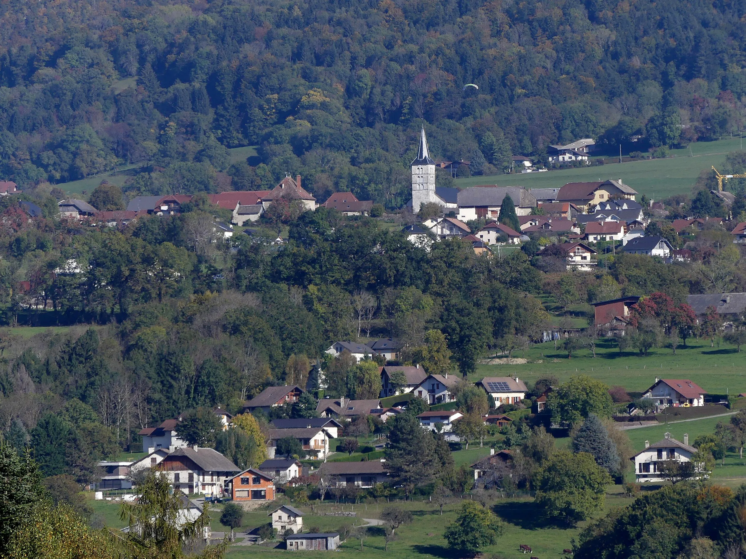 Vue de Villaz