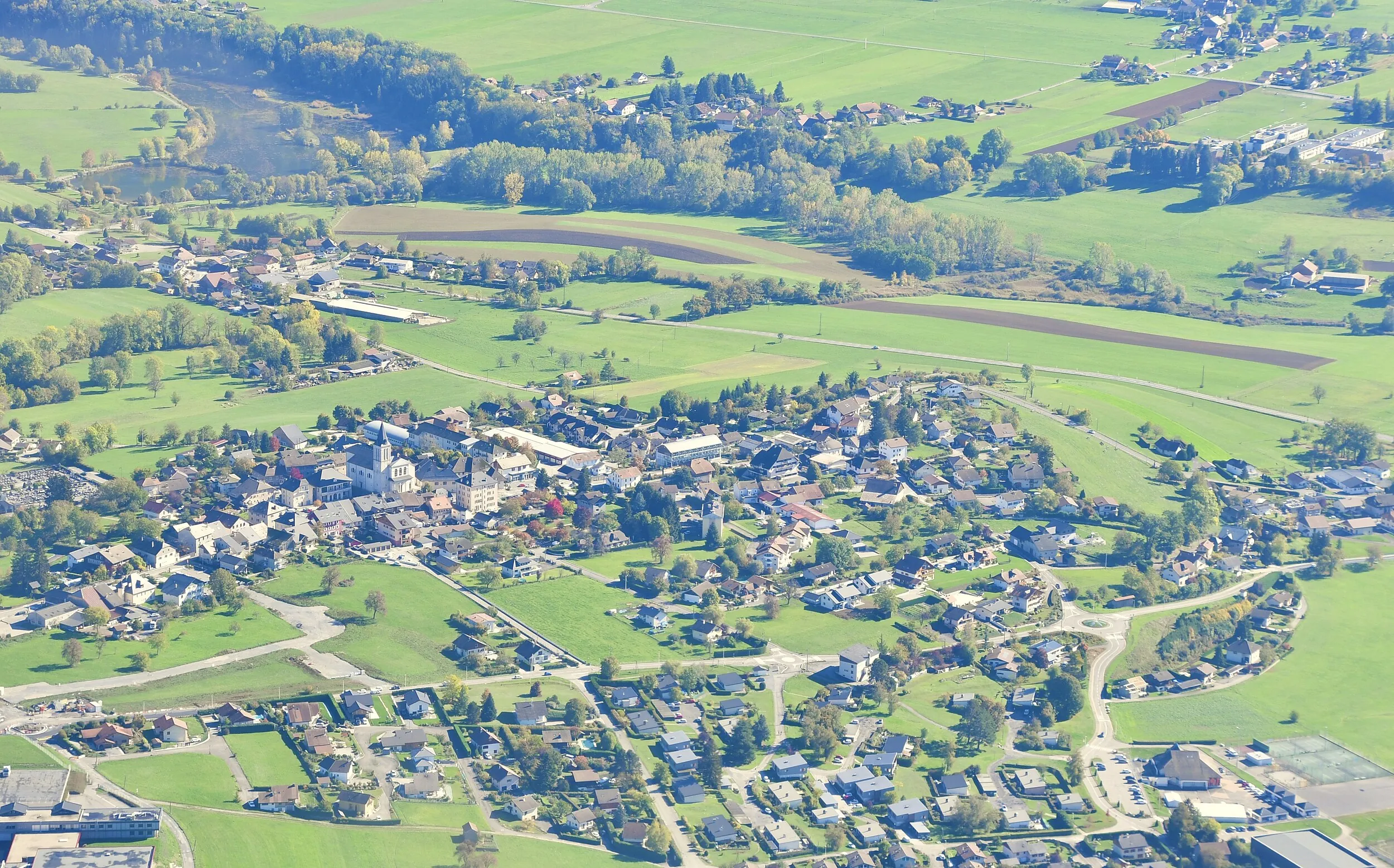 Vue de Viuz-en-Sallaz