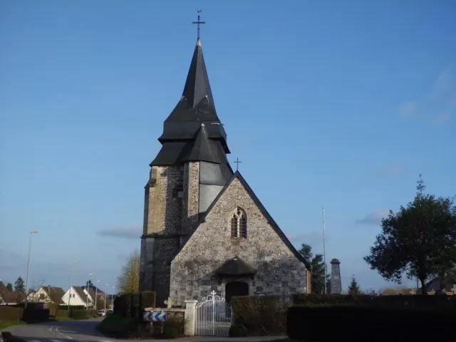 Vue de Bosc-Guérard-Saint-Adrien
