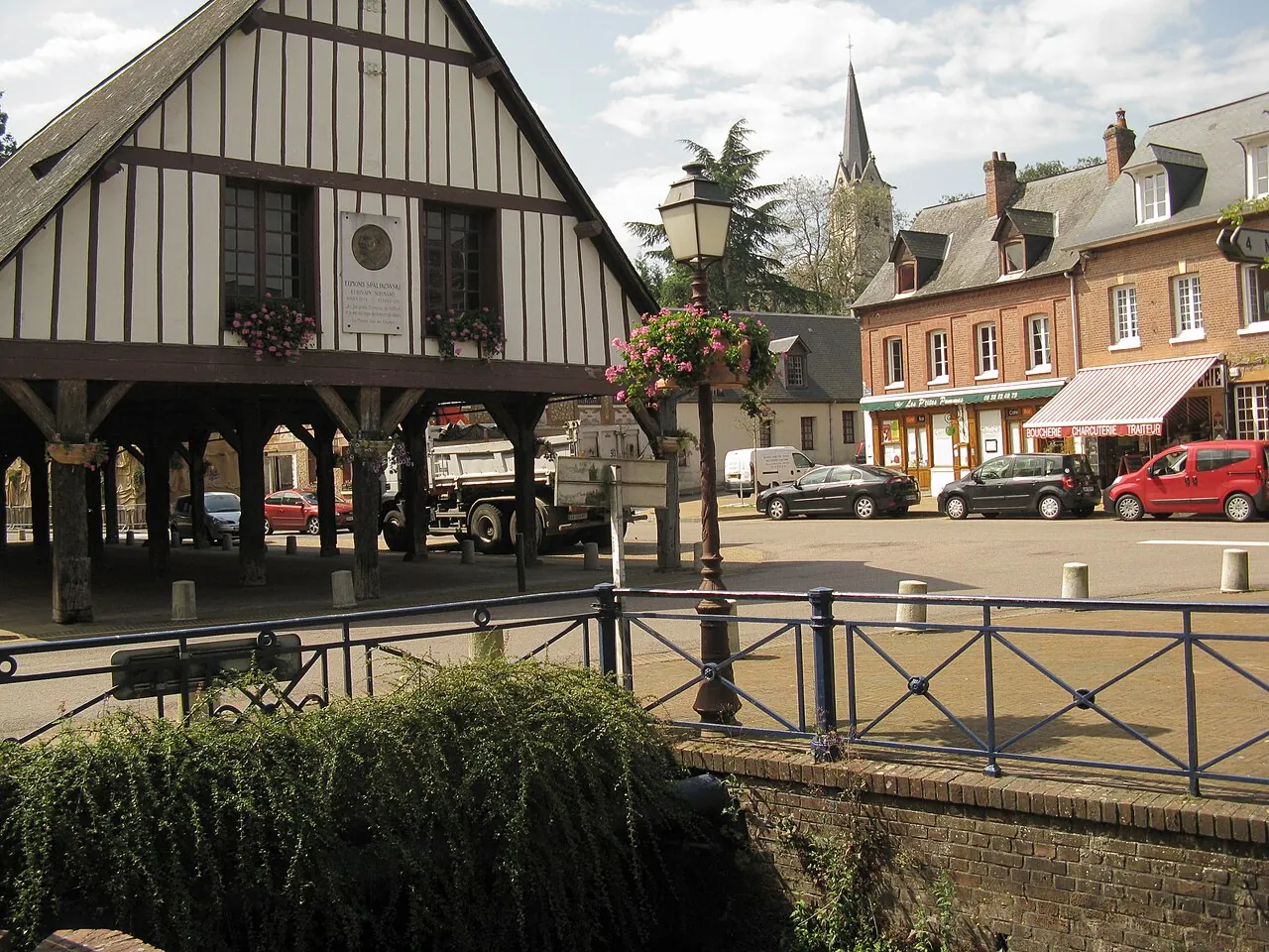 Vue de Clères