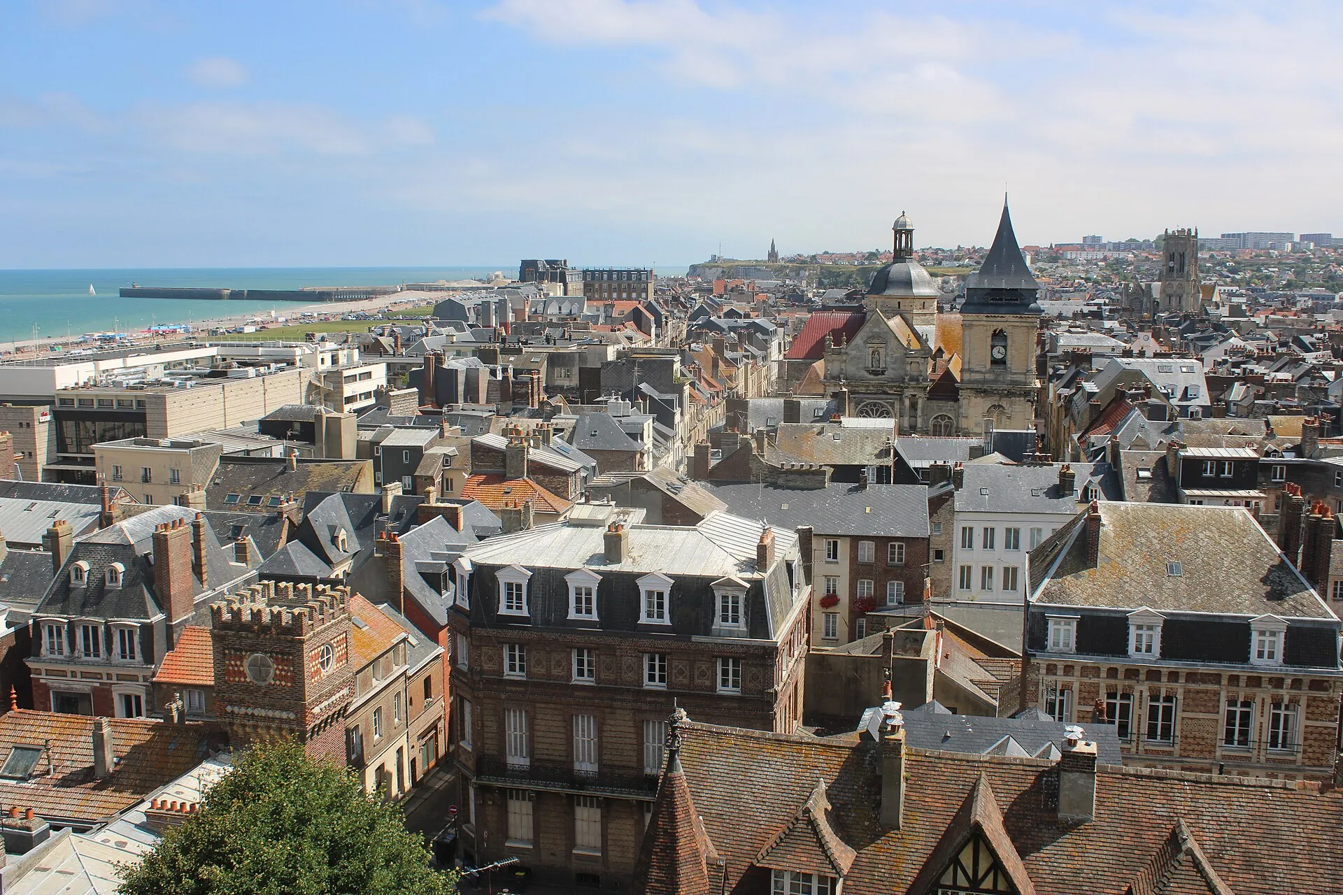 Vue de Dieppe
