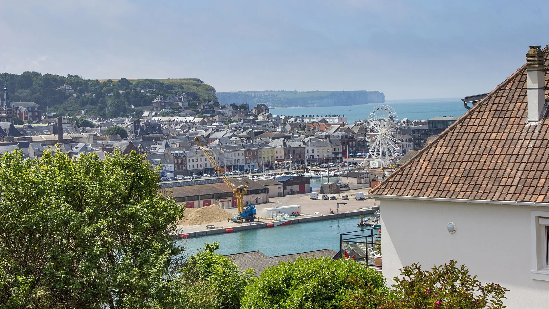 Vue de Fécamp