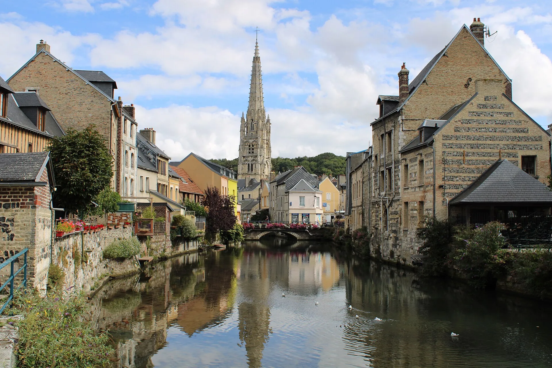 Vue de Harfleur