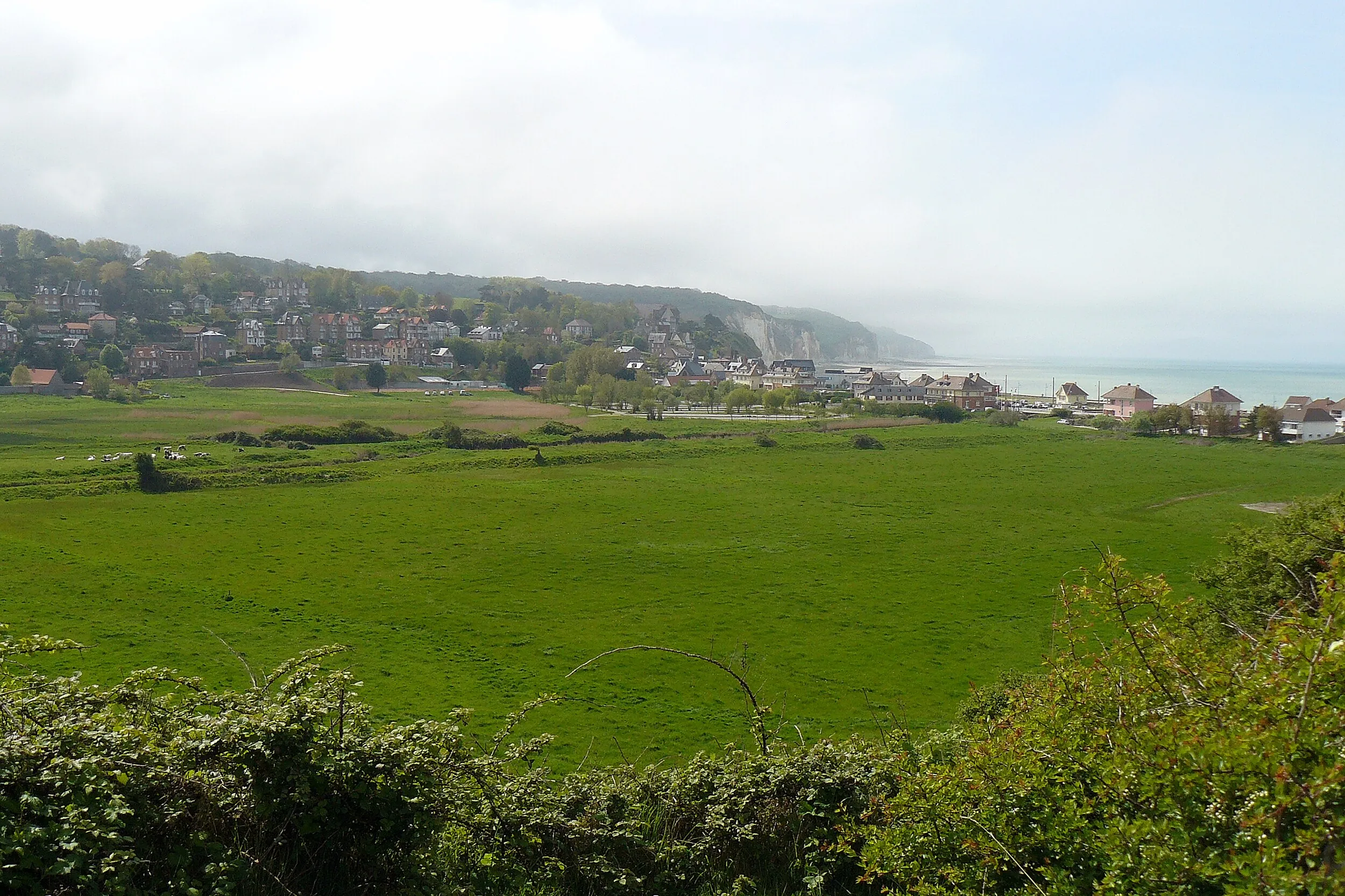 Vue de Hautot-sur-Mer