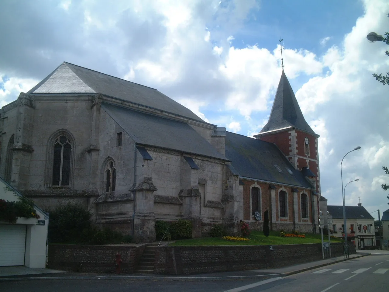 Vue de Manneville-la-Goupil