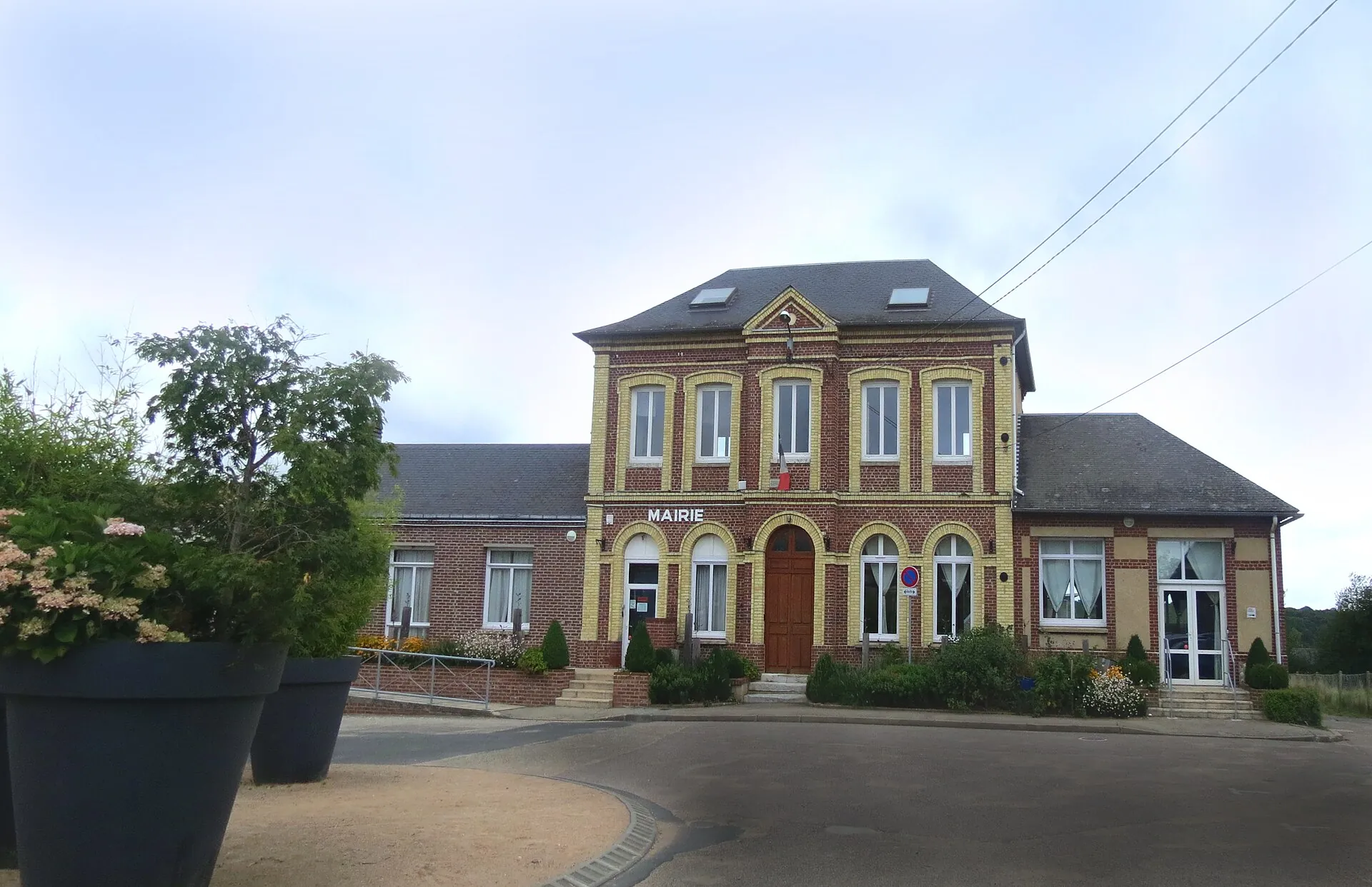 Vue de Franqueville-Saint-Pierre