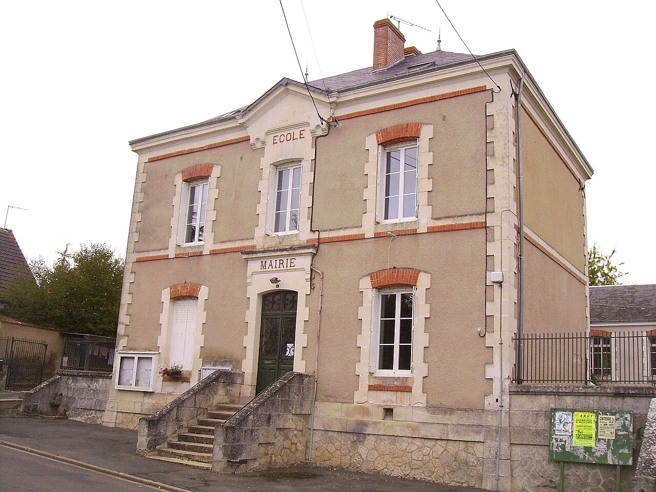 Vue de Préaux