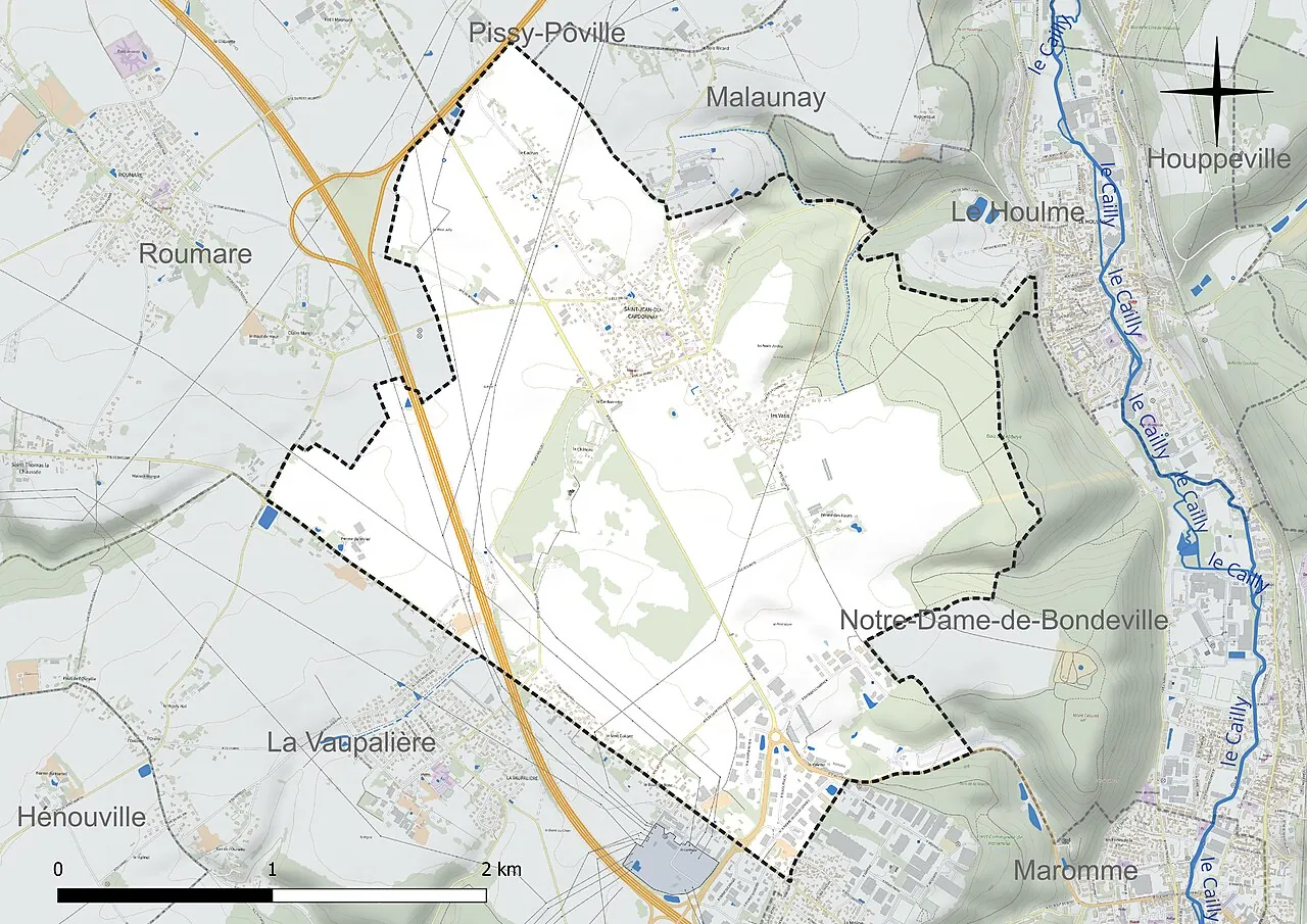 Vue de Saint-Jean-du-Cardonnay