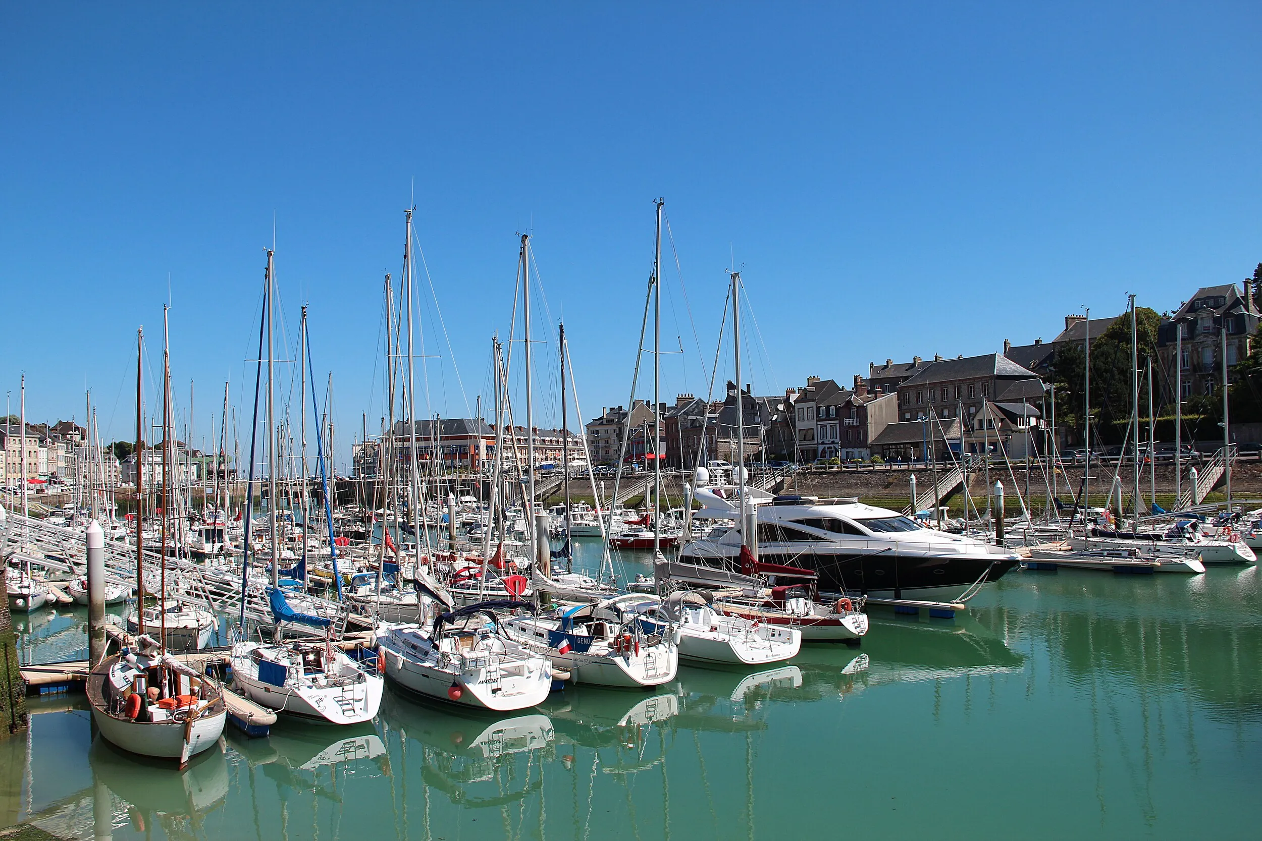 Vue de Saint-Valery-en-Caux