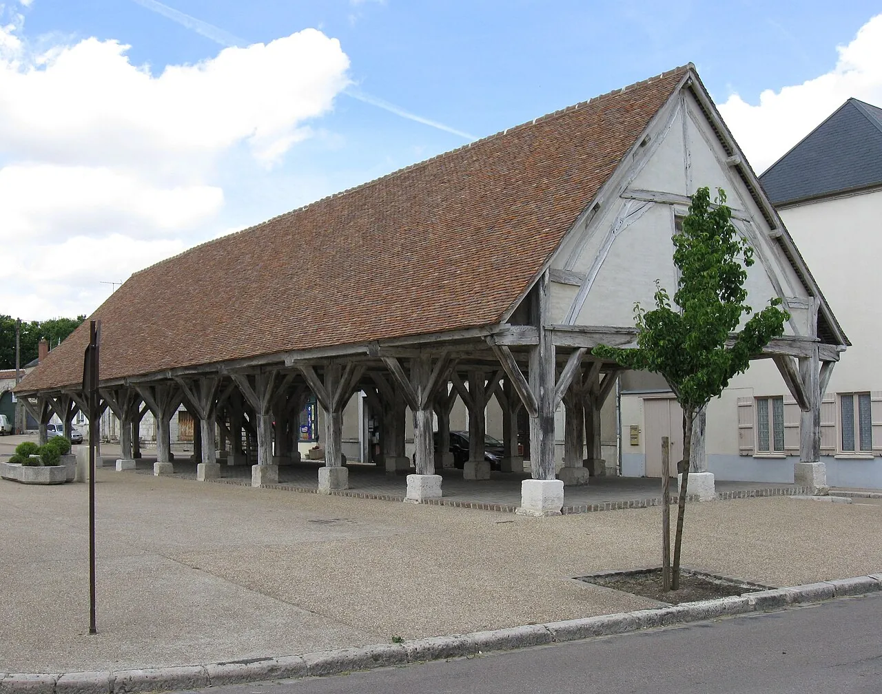 Vue de Beaumont-du-Gâtinais