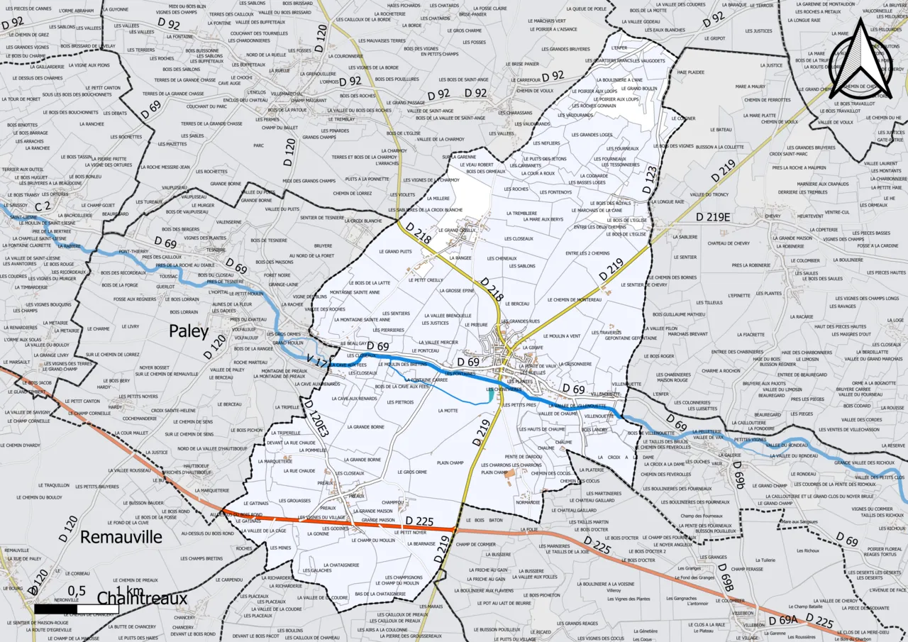 Vue de Lorrez-le-Bocage-Préaux