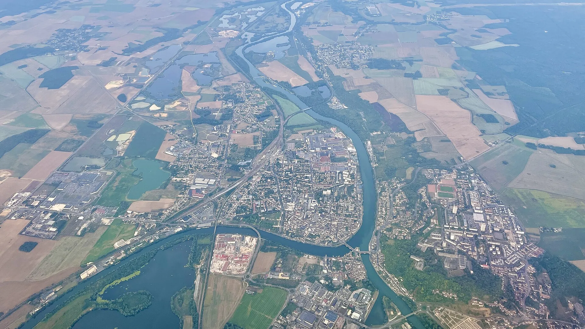 Vue de Montereau-Fault-Yonne