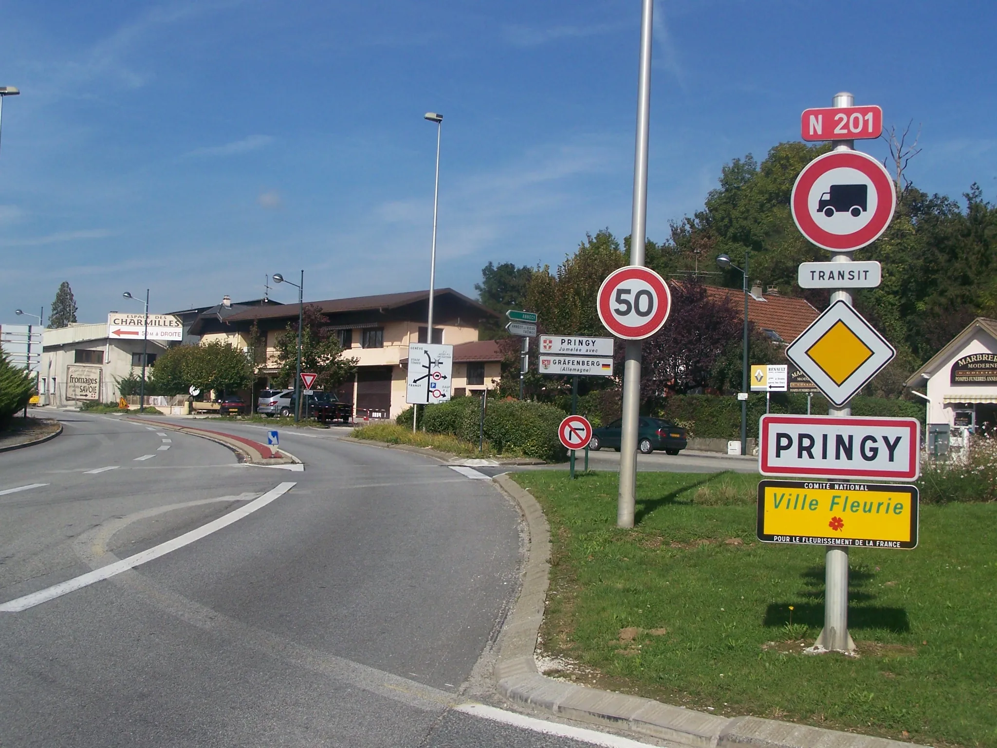 Vue de Pringy