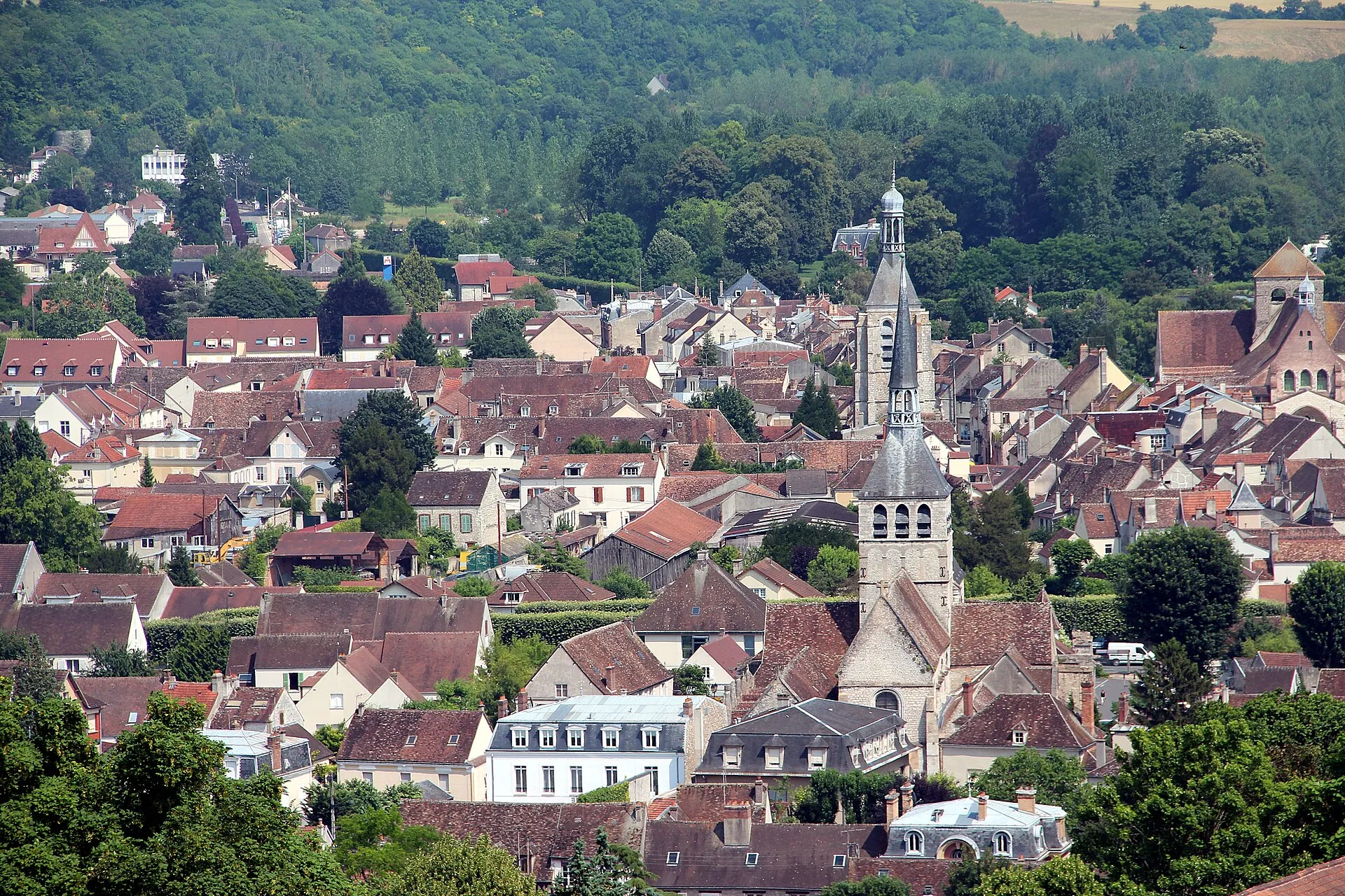 Vue de Provins