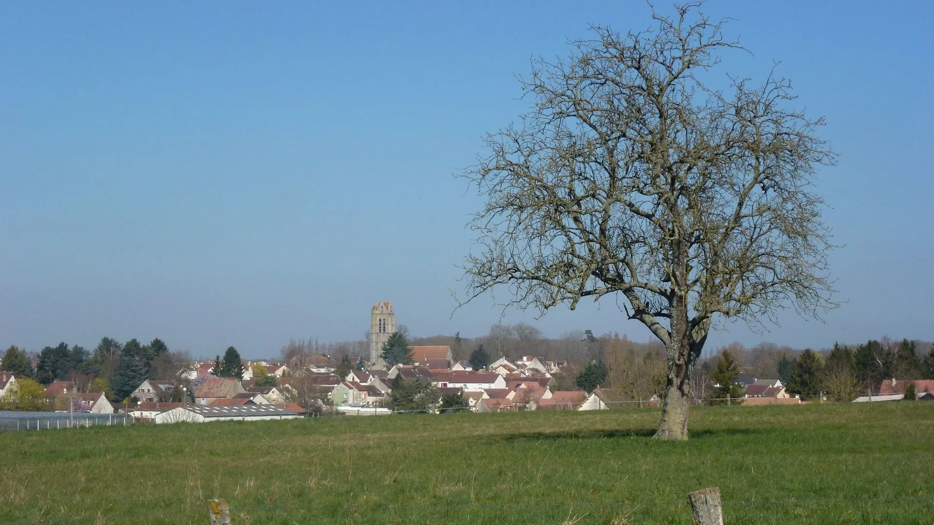 Vue de Tournan-en-Brie