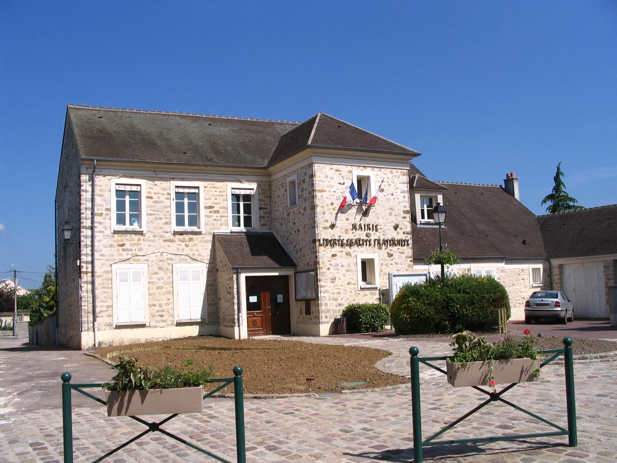 Vue de Vernou-la-Celle-sur-Seine