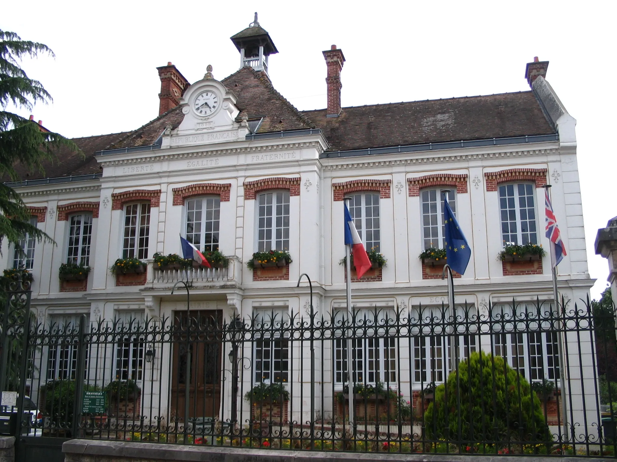 Vue de Vulaines-sur-Seine