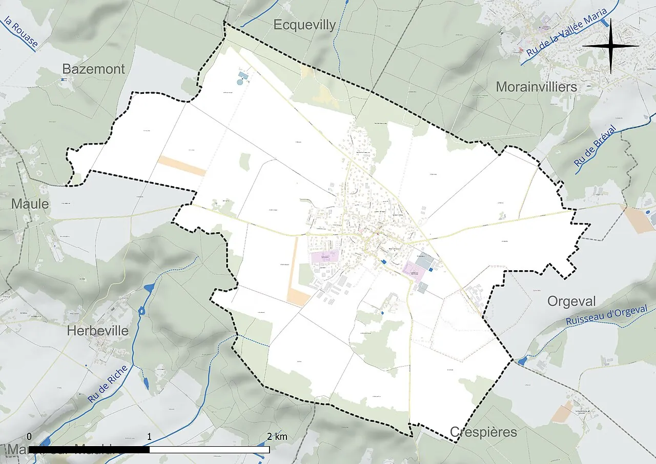 Vue de Les Alluets-le-Roi