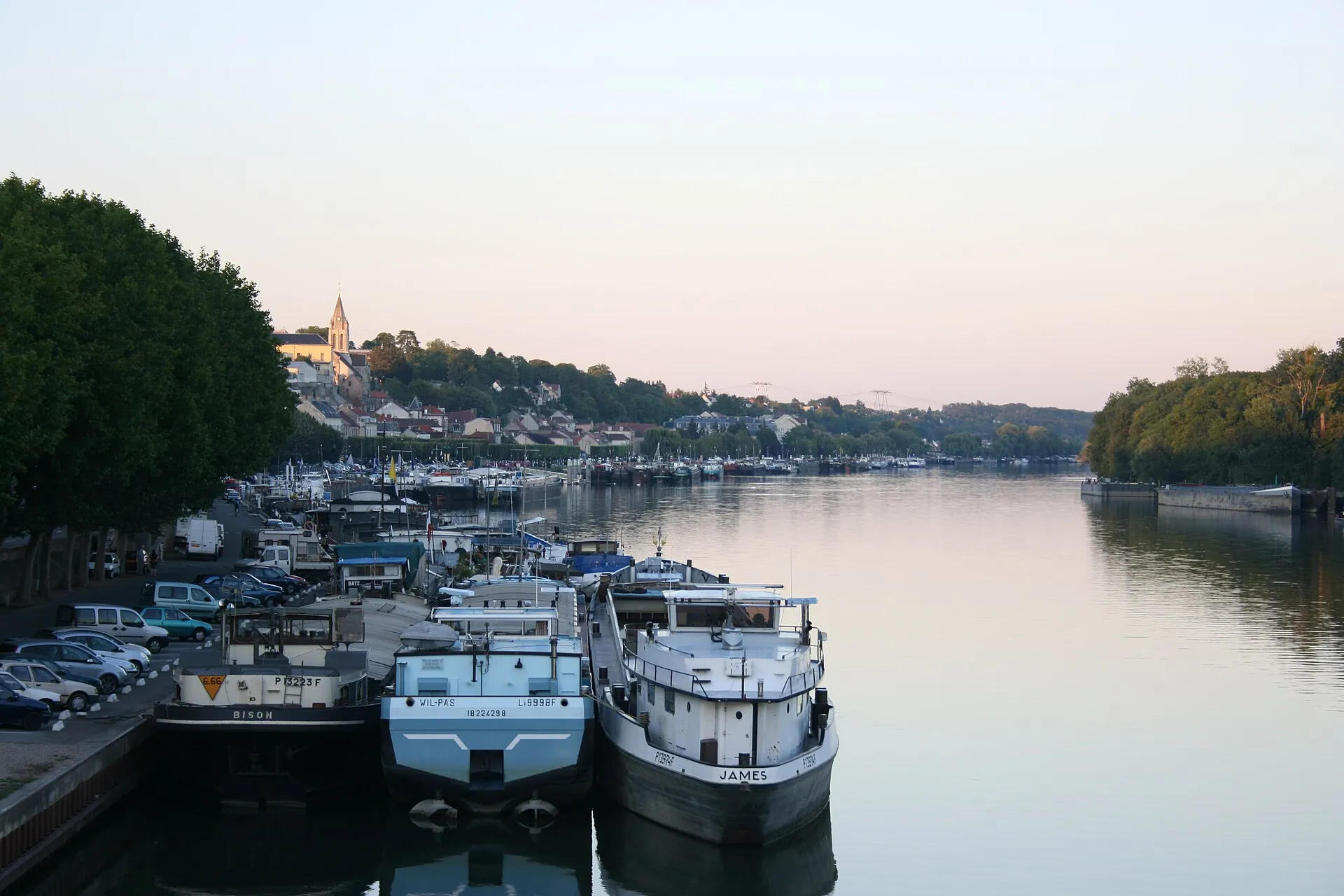 Vue de Conflans-Sainte-Honorine