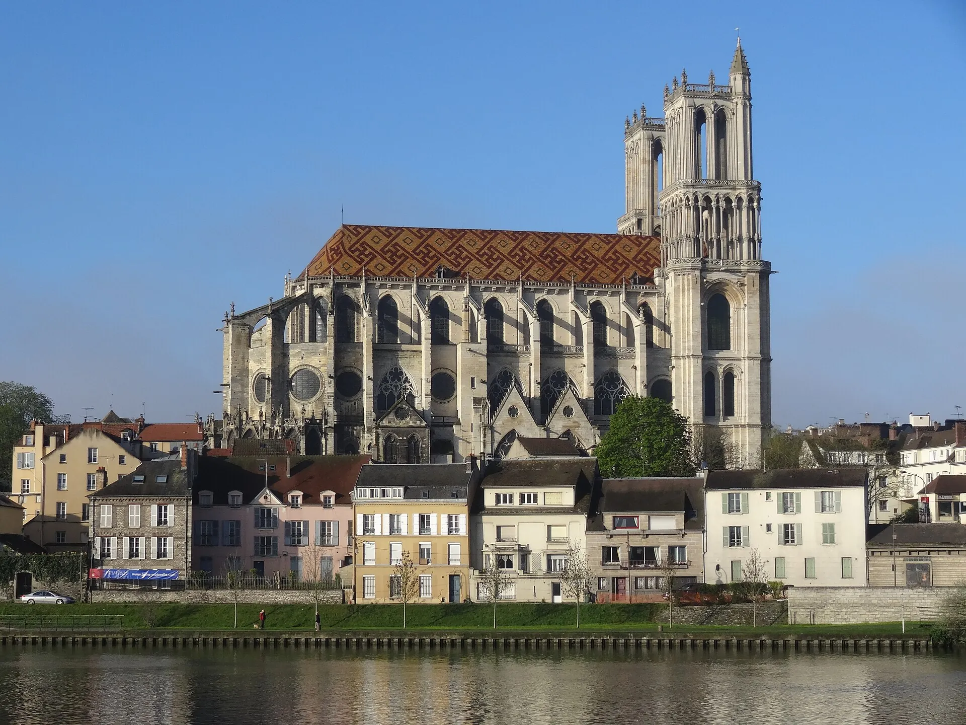 Vue de Mantes-la-Jolie