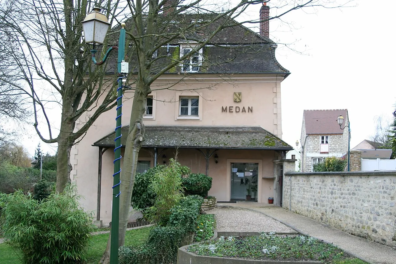 Vue de Médan