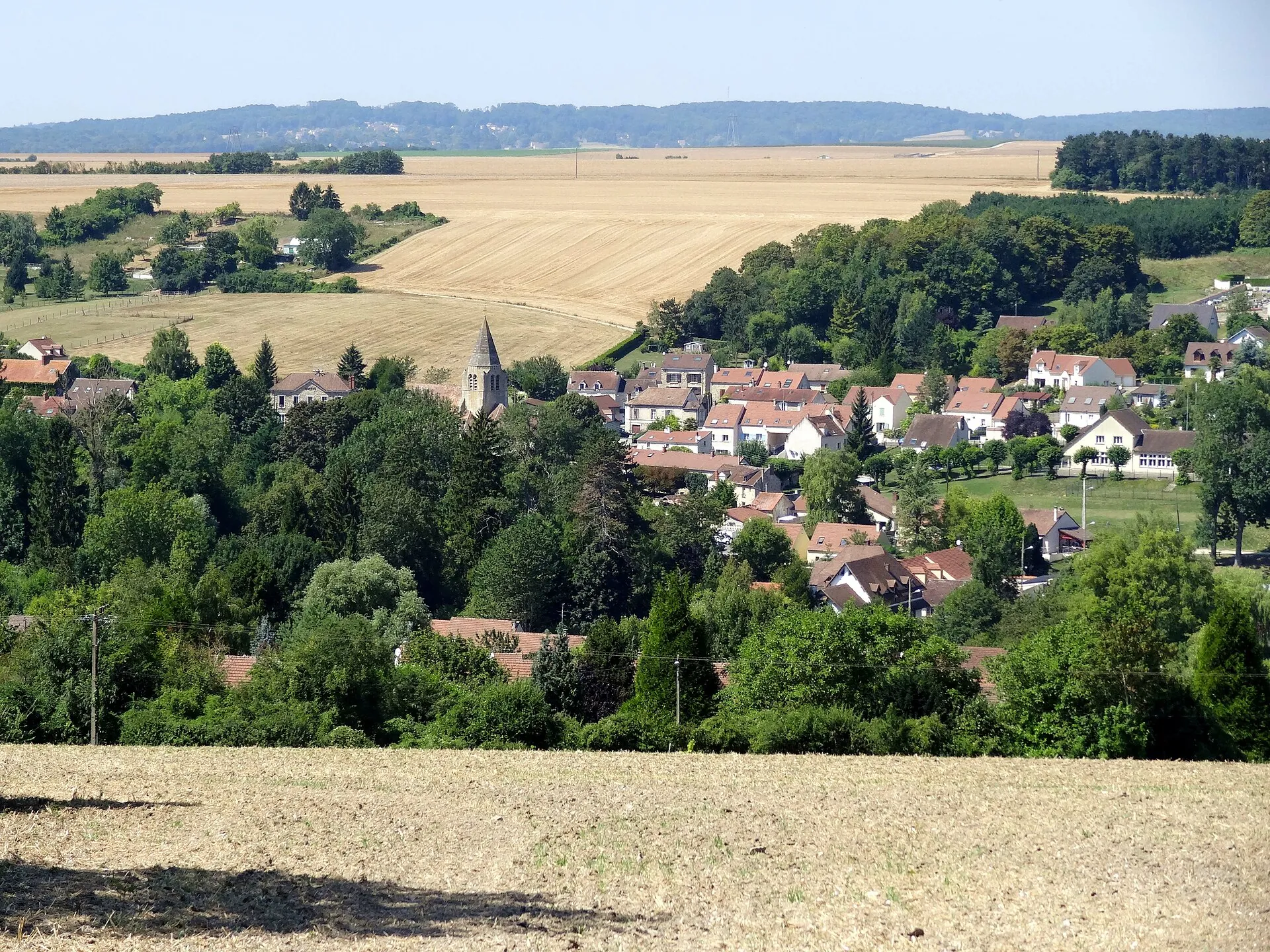 Vue de Meulan-en-Yvelines