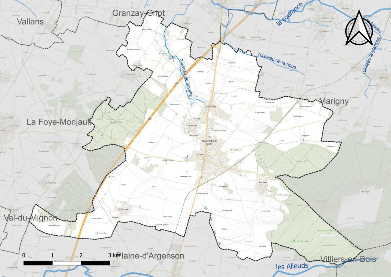 Vue de Beauvoir-sur-Niort