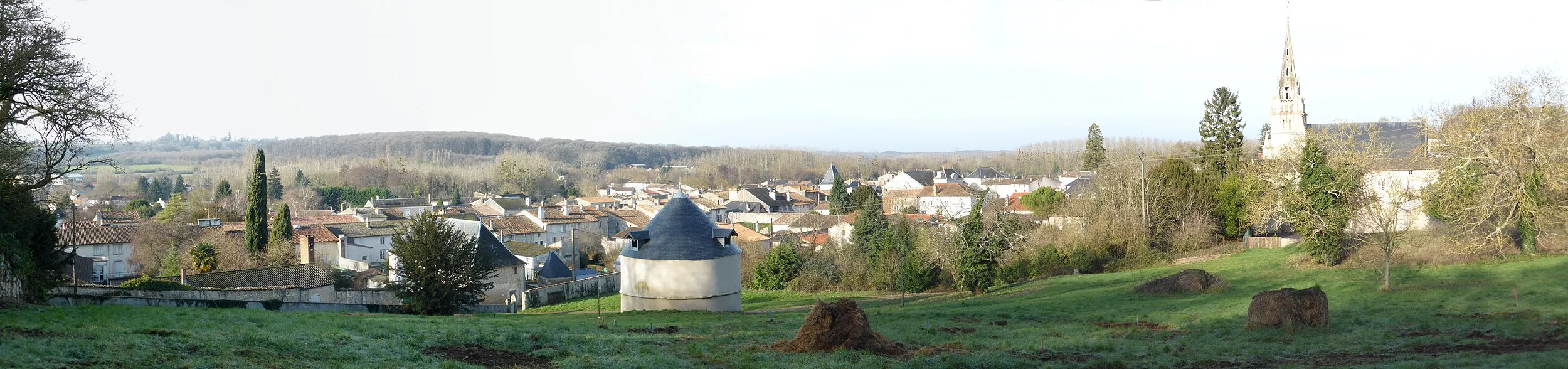 Vue de La Mothe-Saint-Héray