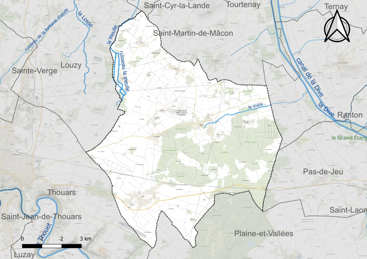 Vue de Saint-Léger-de-Montbrun