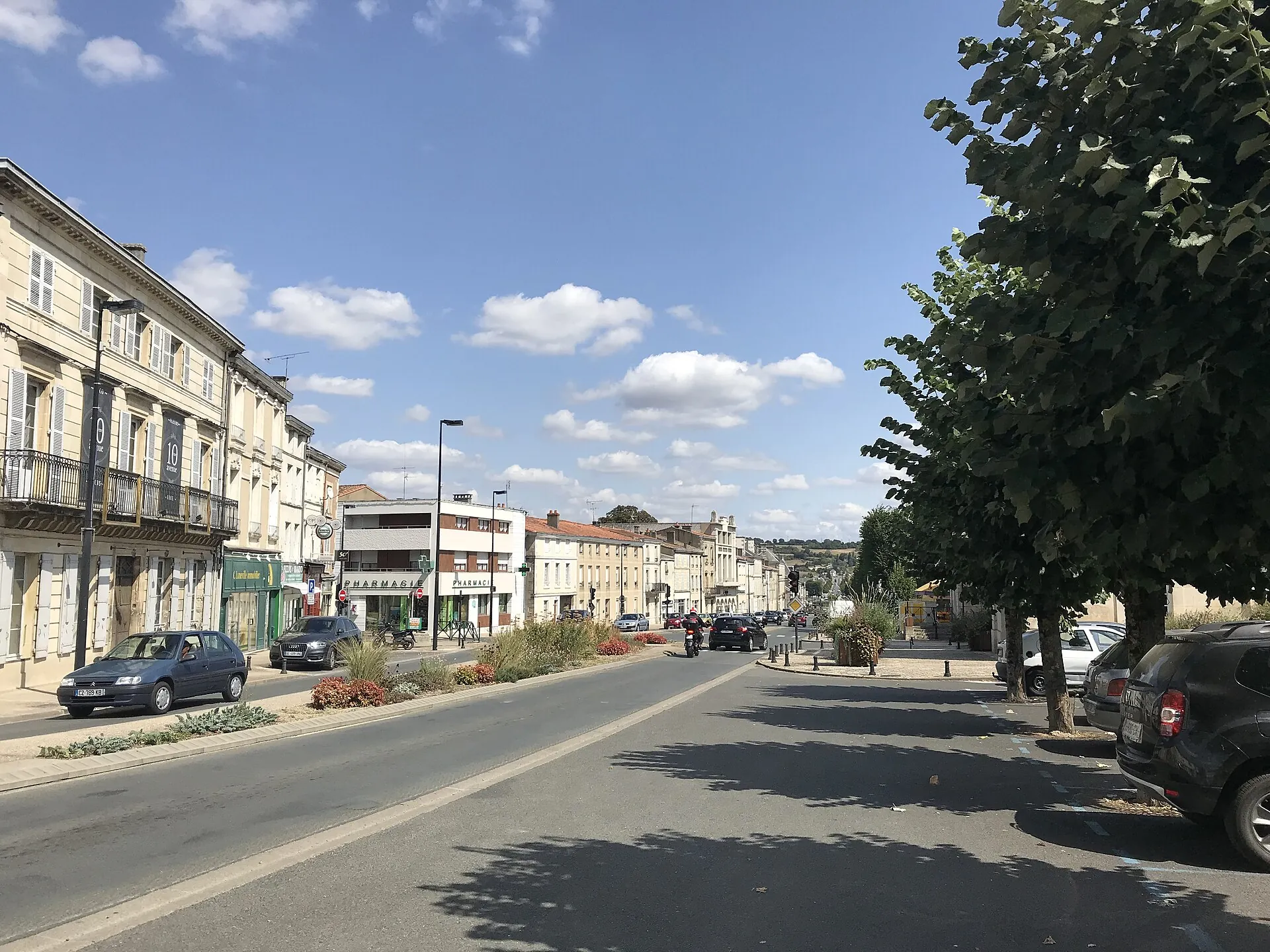 Vue de Saint-Maixent-l'École