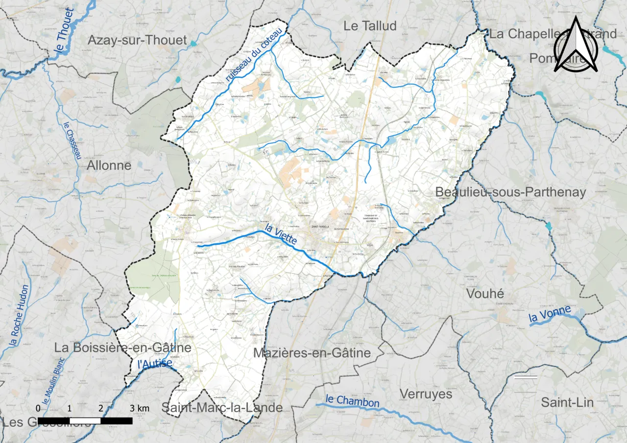 Vue de Saint-Pardoux-Soutiers