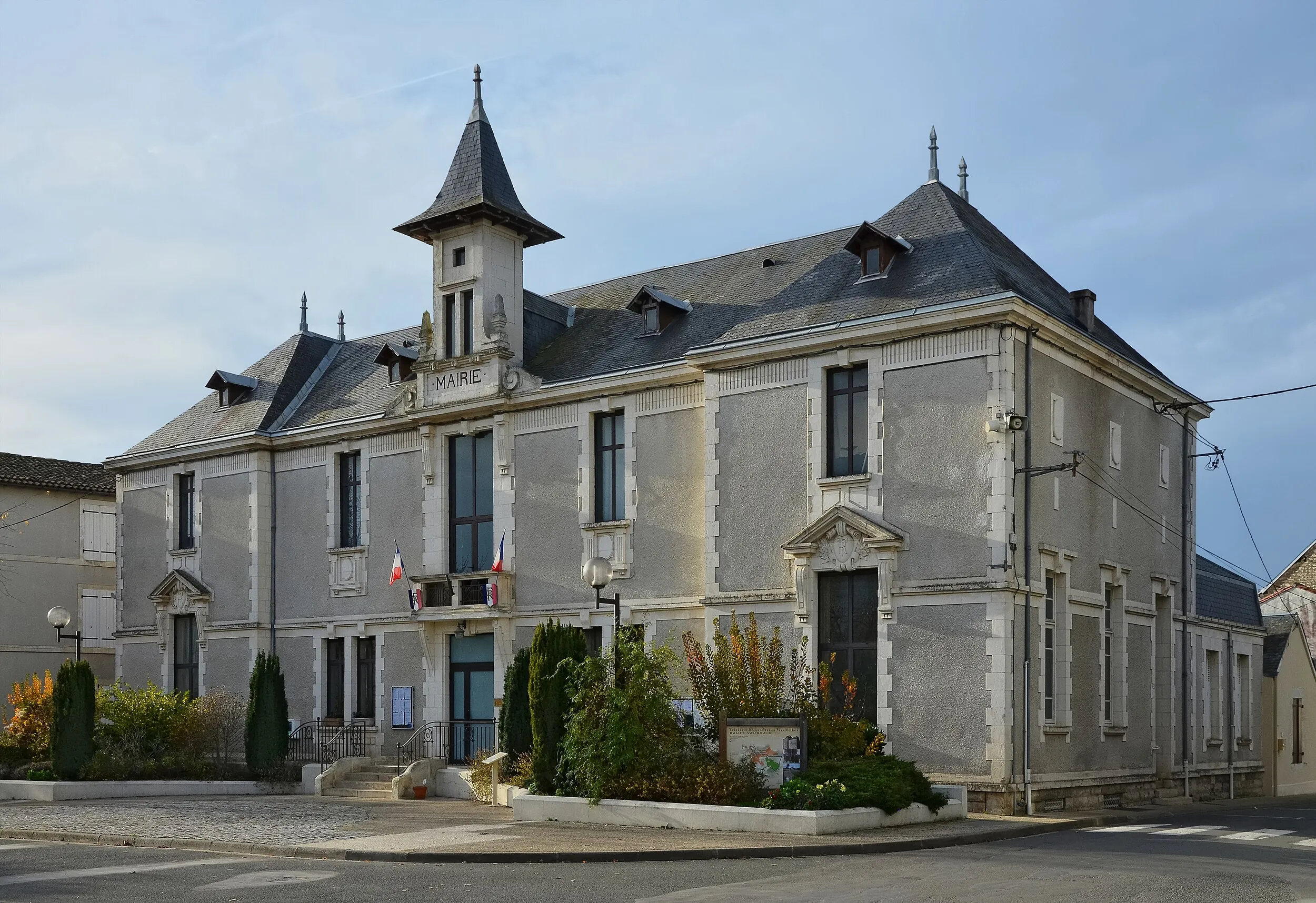 Vue de Sauzé-Vaussais