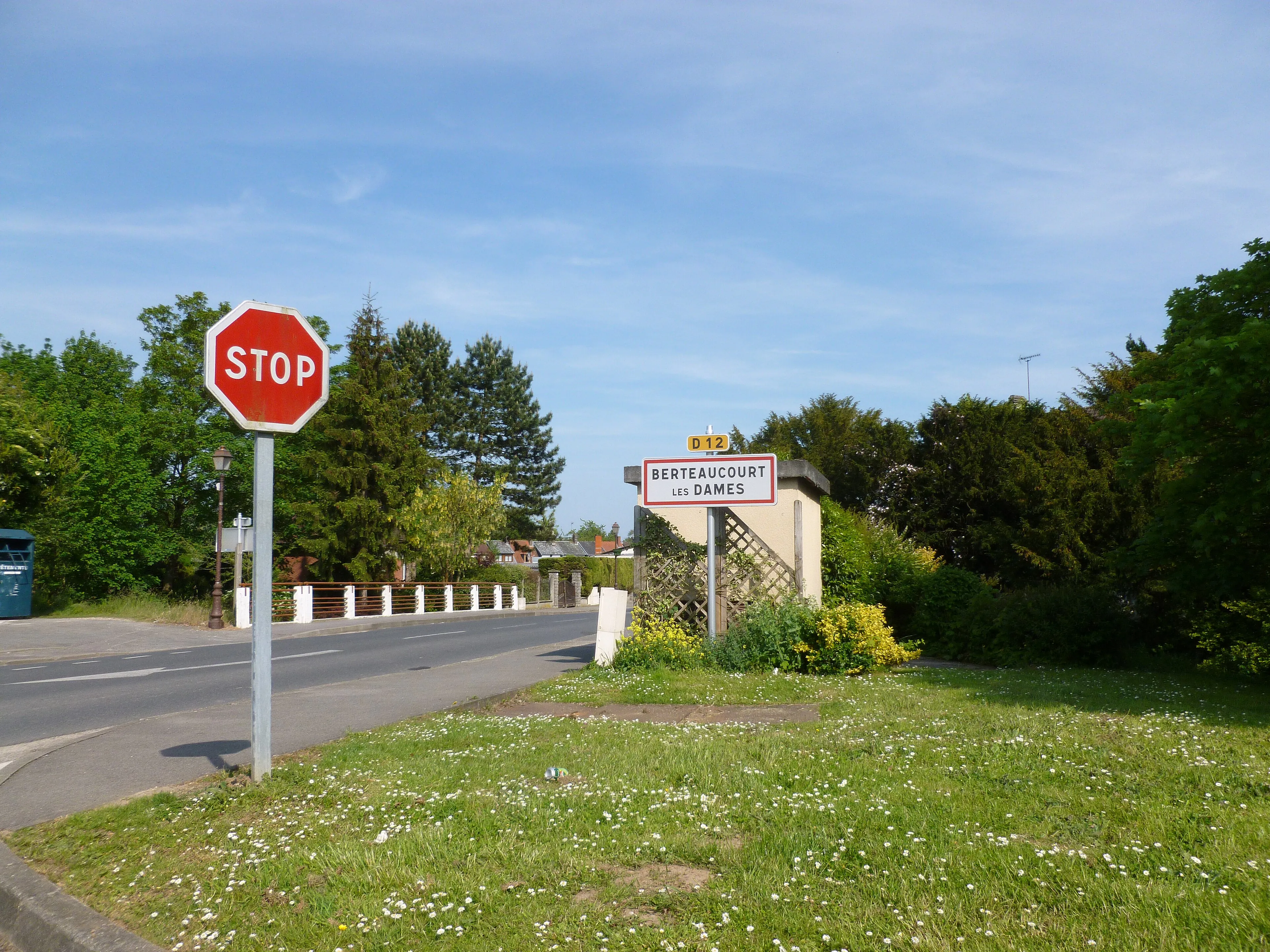 Vue de Berteaucourt-les-Dames