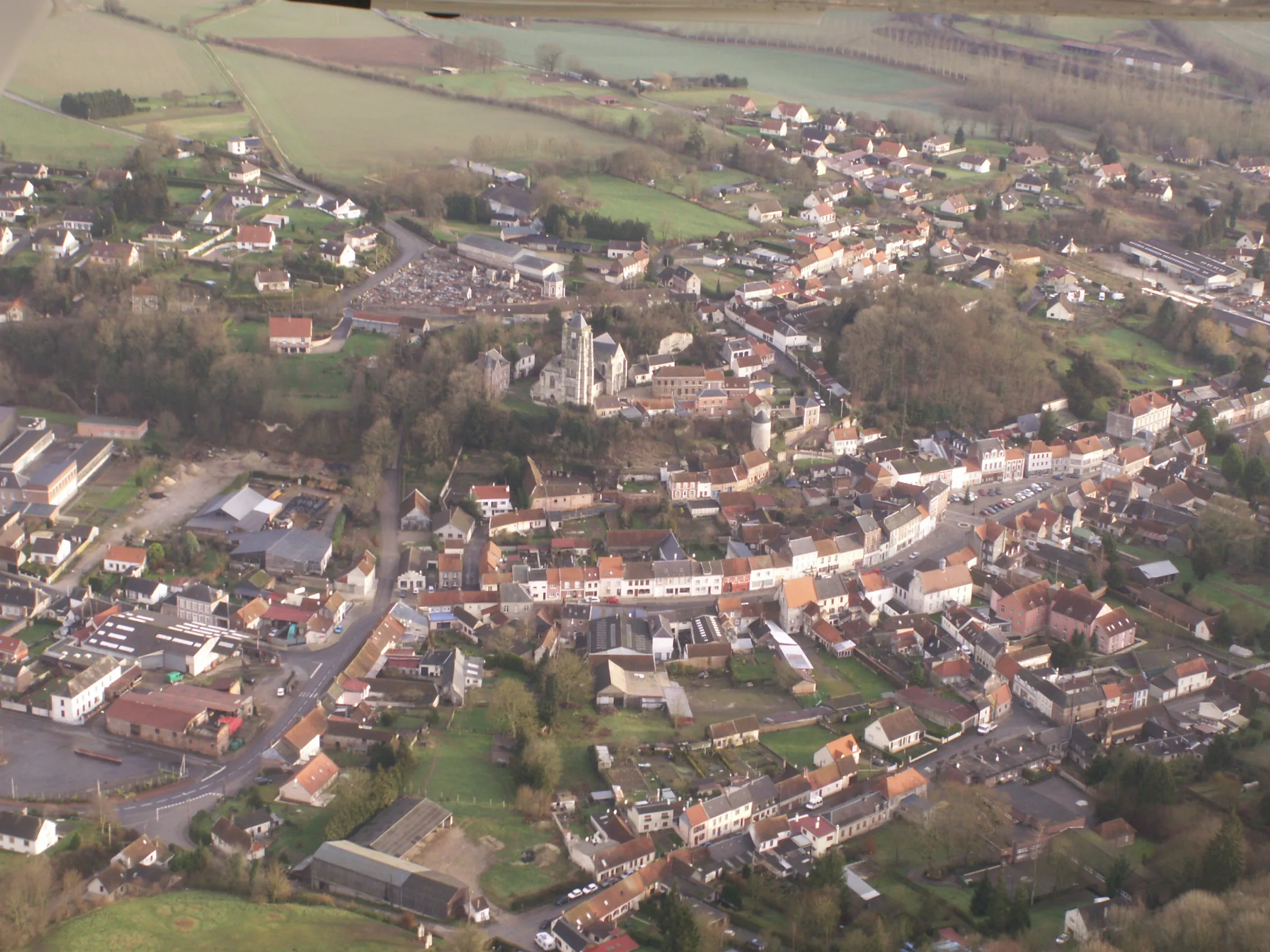 Vue de Domart-en-Ponthieu