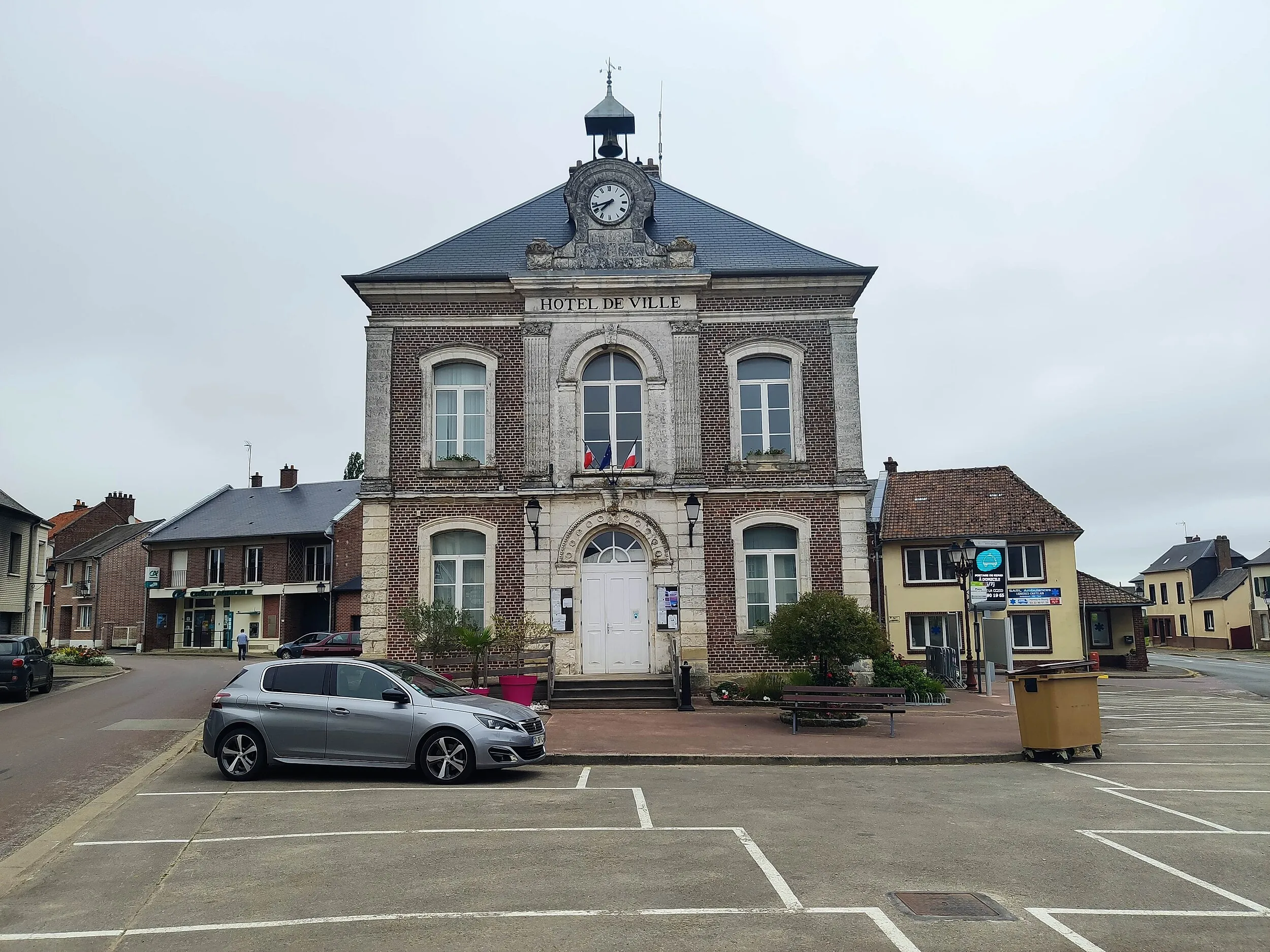Vue de Hornoy-le-Bourg